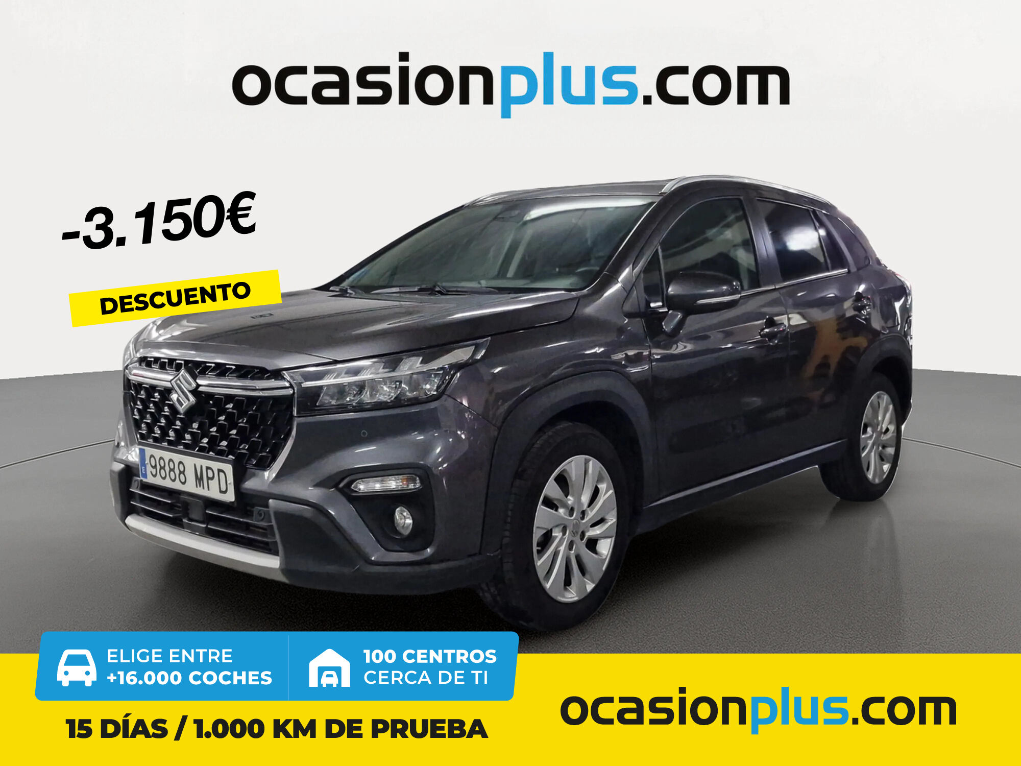 SUZUKI S-Cross (1.4T Mild Hybrid S2 4WD 95 kW (129 CV)) en Madrid
