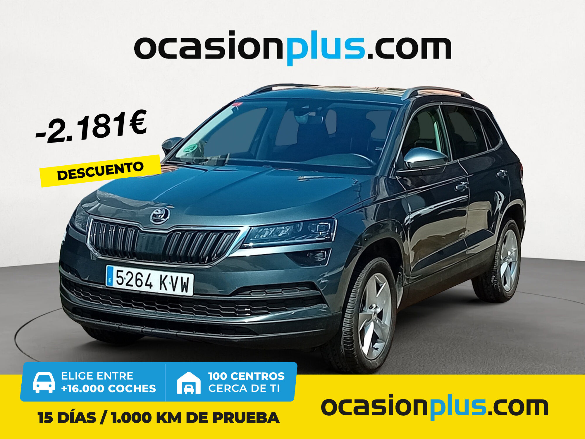 SKODA Karoq (1.0 TSI Like 85 kW (115 CV)) en Madrid