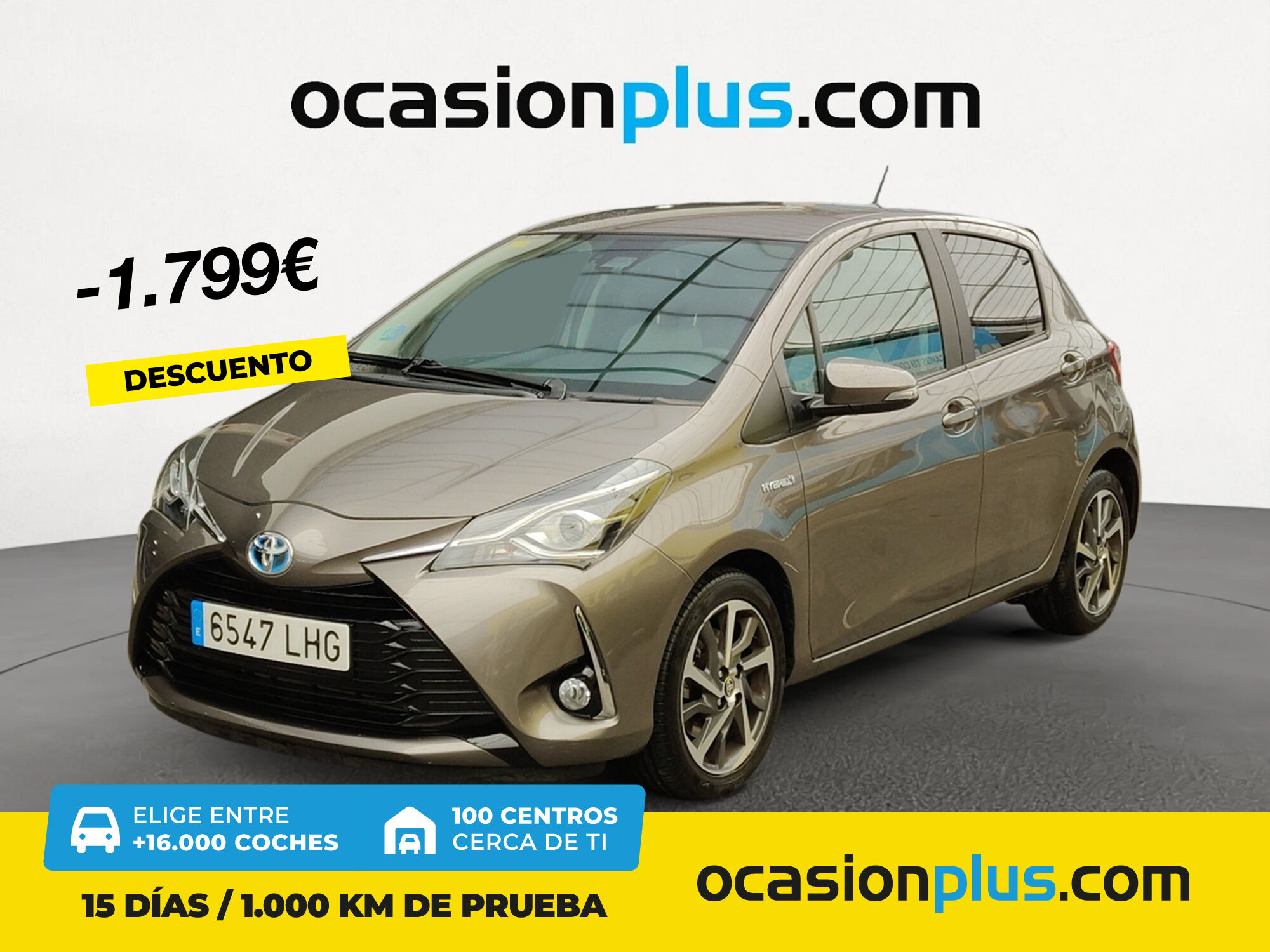 TOYOTA Yaris (100H Feel 74 kW (100 CV)) en Madrid