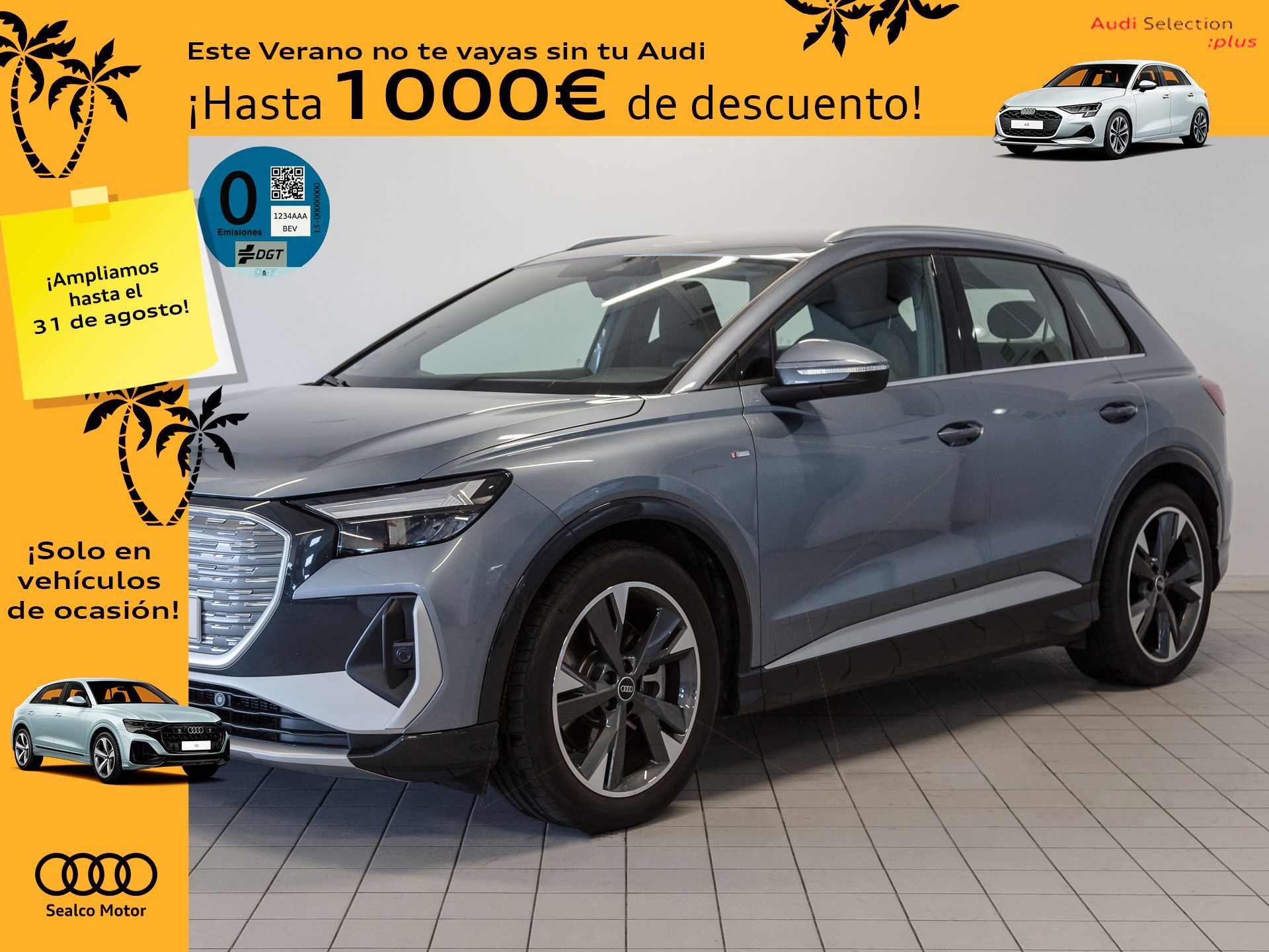 AUDI Q4 e-tron (40 S Line 82KWh) en Madrid