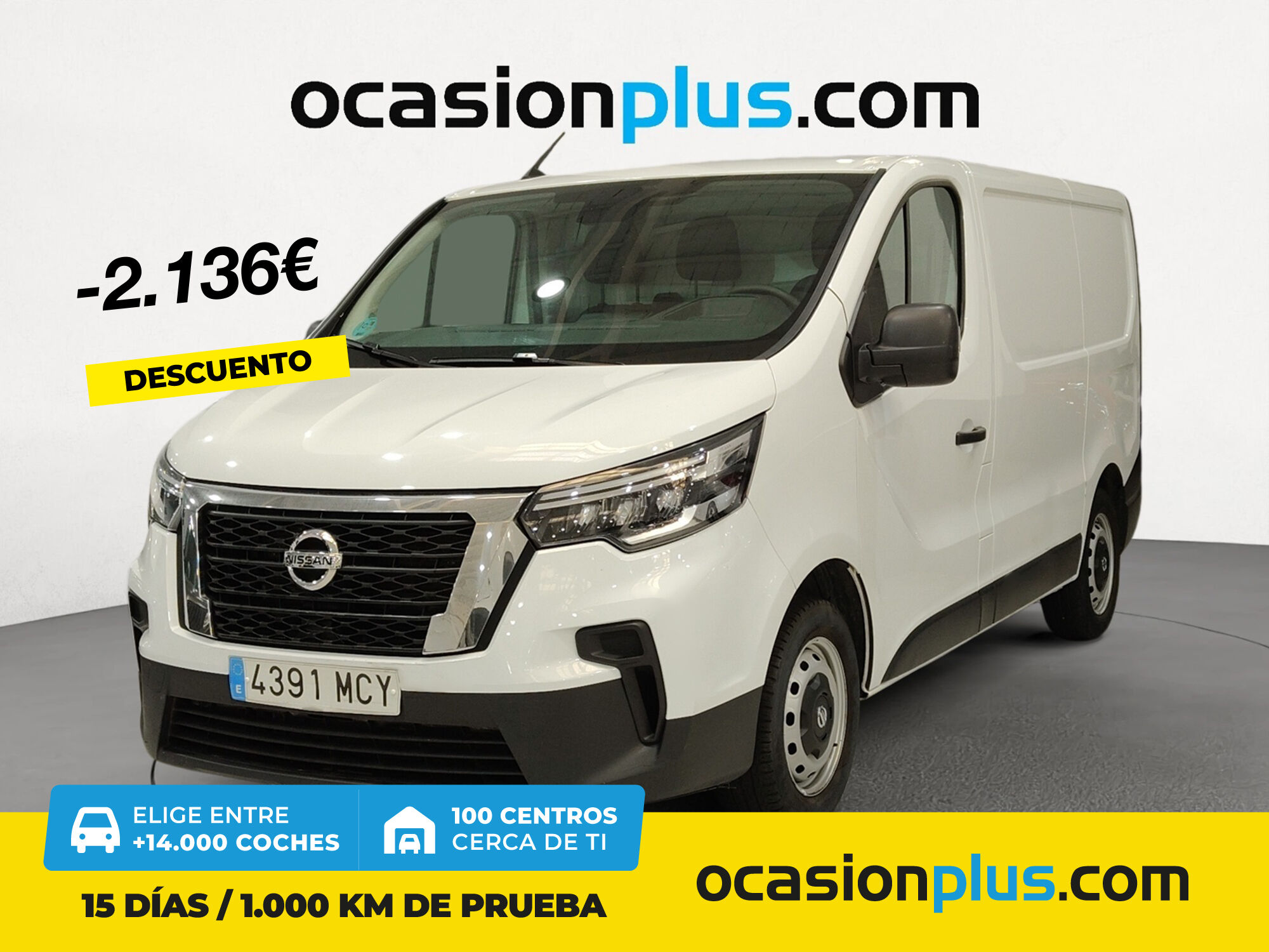 NISSAN Primastar (Furgón 2.0 dCi Optima 1T L1H1 81 kW (110 CV)) en Madrid