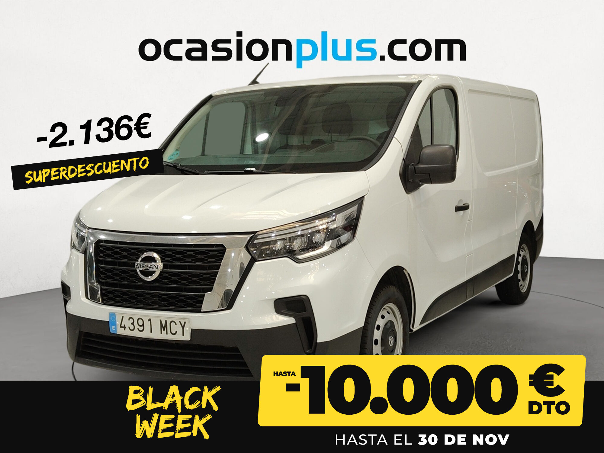 NISSAN Primastar (Furgón 2.0 dCi Optima 1T L1H1 81 kW (110 CV)) en Madrid