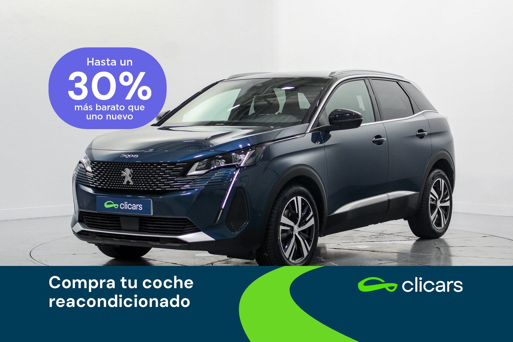 PEUGEOT 3008 (3008 1.5BlueHDi GT S&S EAT8 130) en Madrid