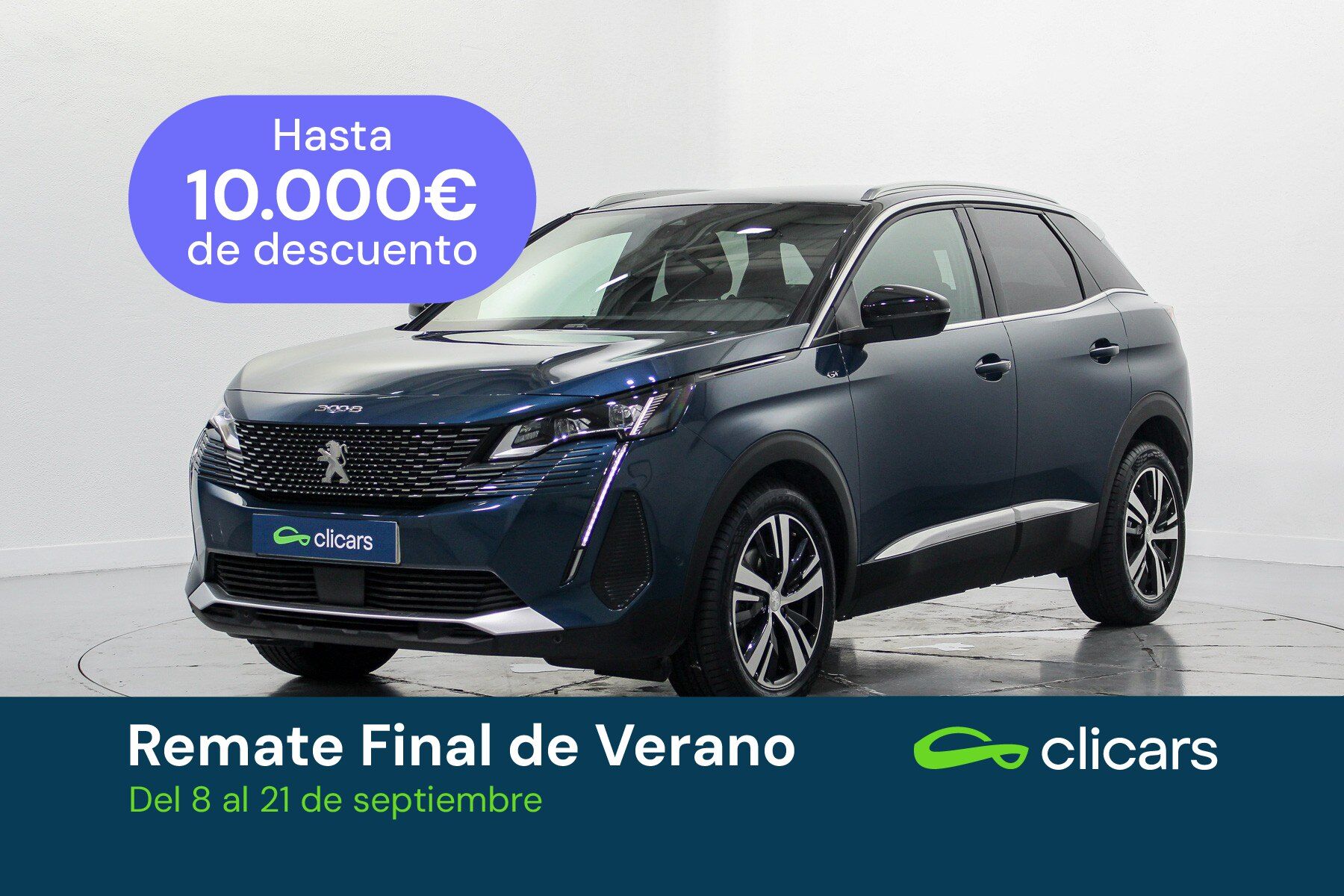 PEUGEOT 3008 (3008 1.5BlueHDi GT S&S EAT8 130) en Madrid