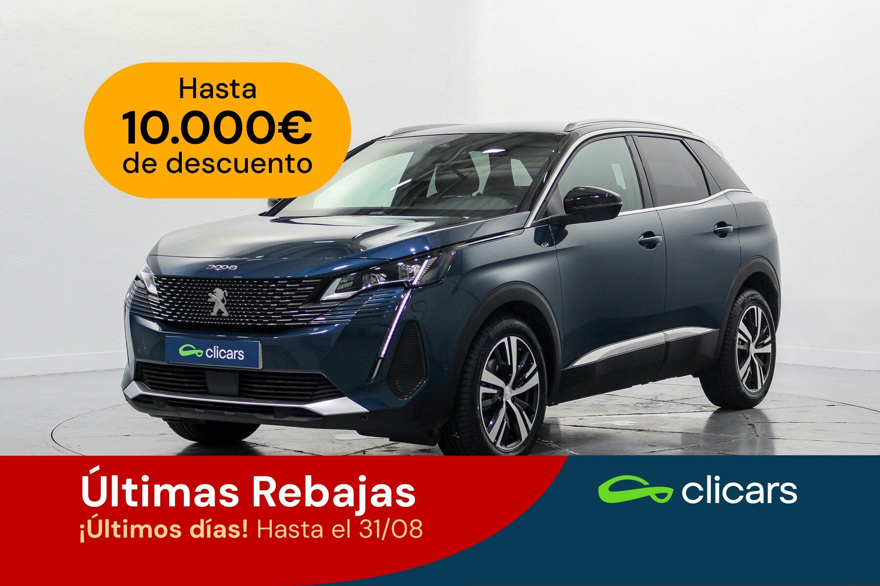 PEUGEOT 3008 (3008 1.5BlueHDi GT S&S EAT8 130) en Madrid