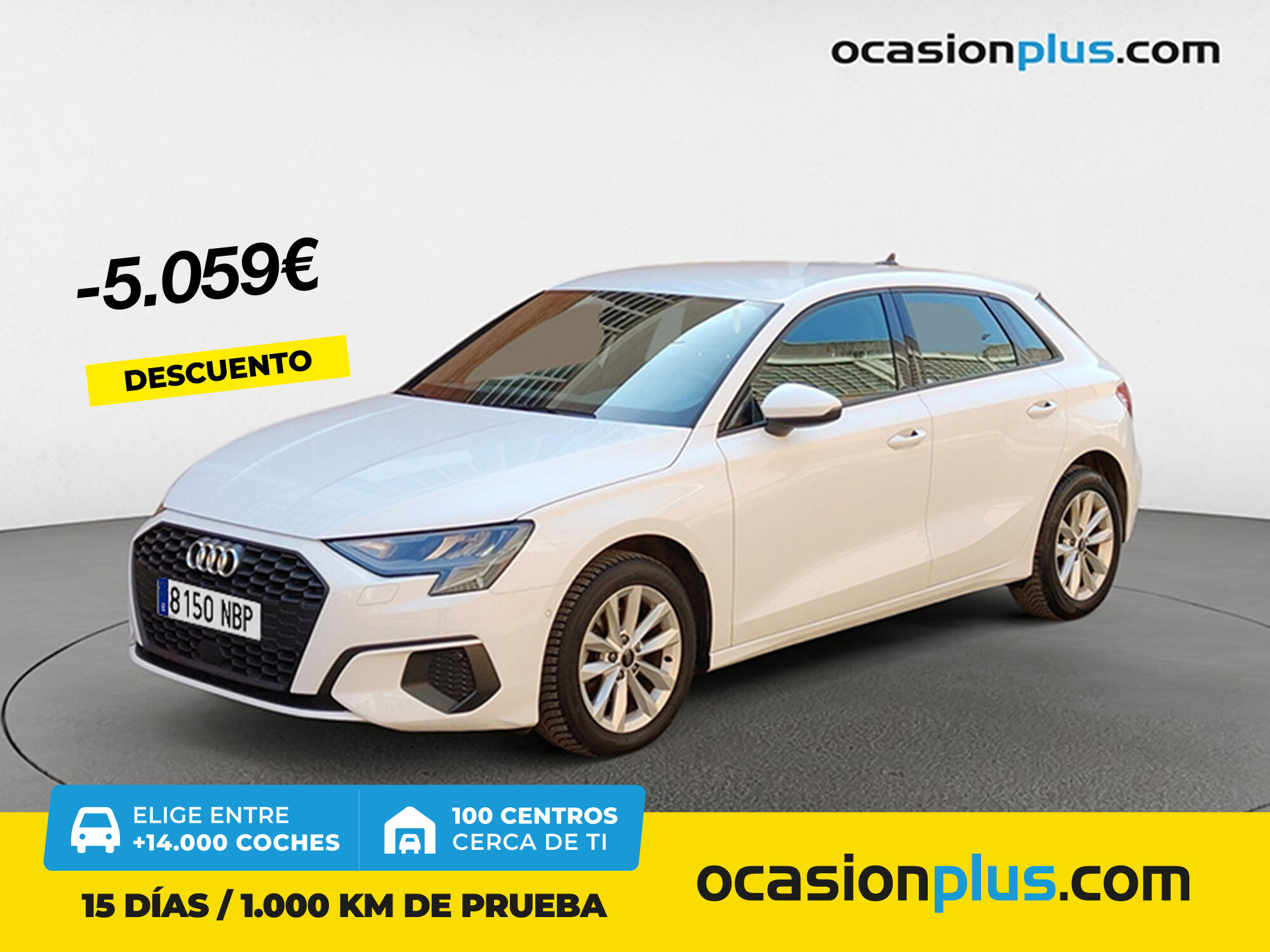 AUDI A3 (30 TFSI 81 kW (110 CV) S tronic) en Madrid
