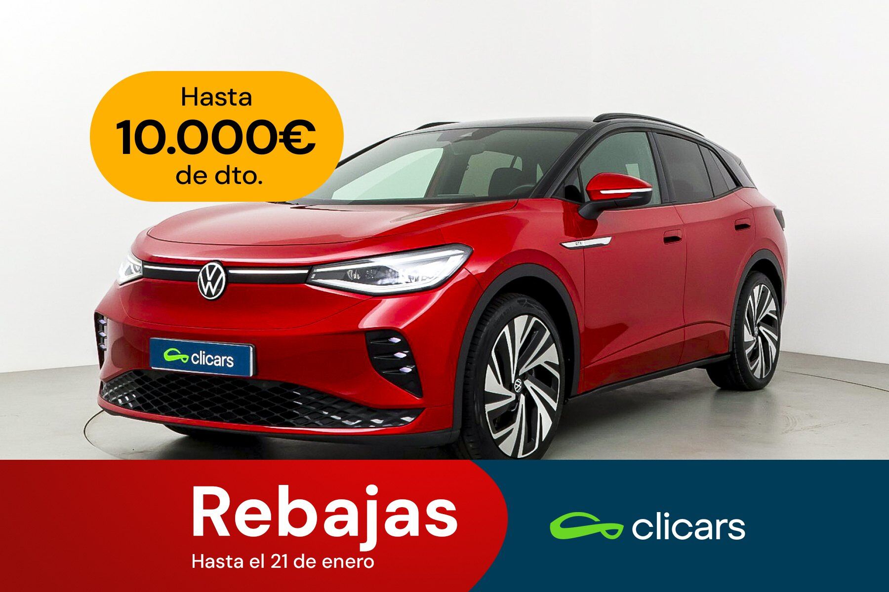 VOLKSWAGEN ID4 (ID.4 GTX 220KW 77Kwh) en Madrid