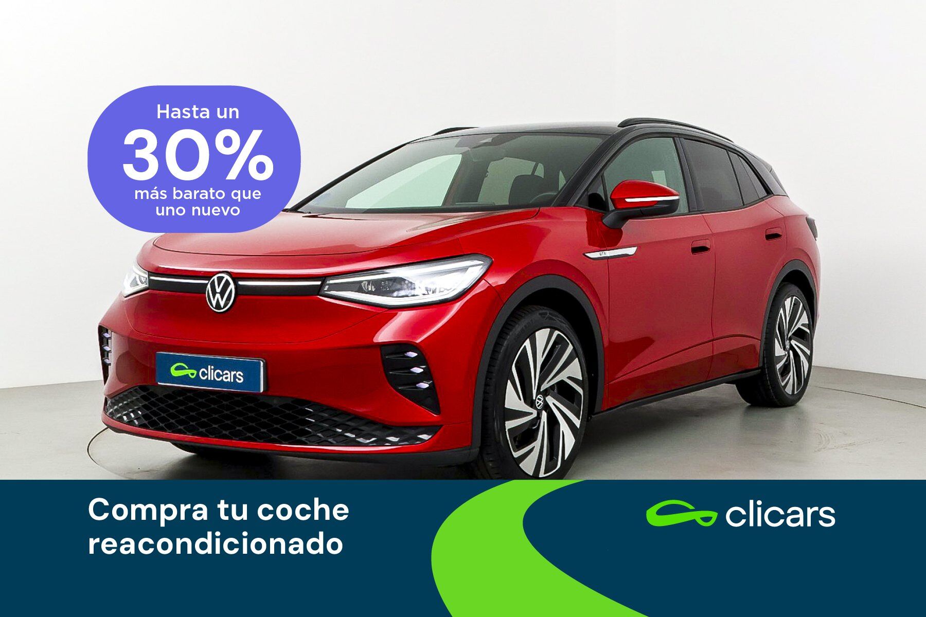 VOLKSWAGEN ID4 (ID.4 GTX 220KW 77Kwh) en Madrid