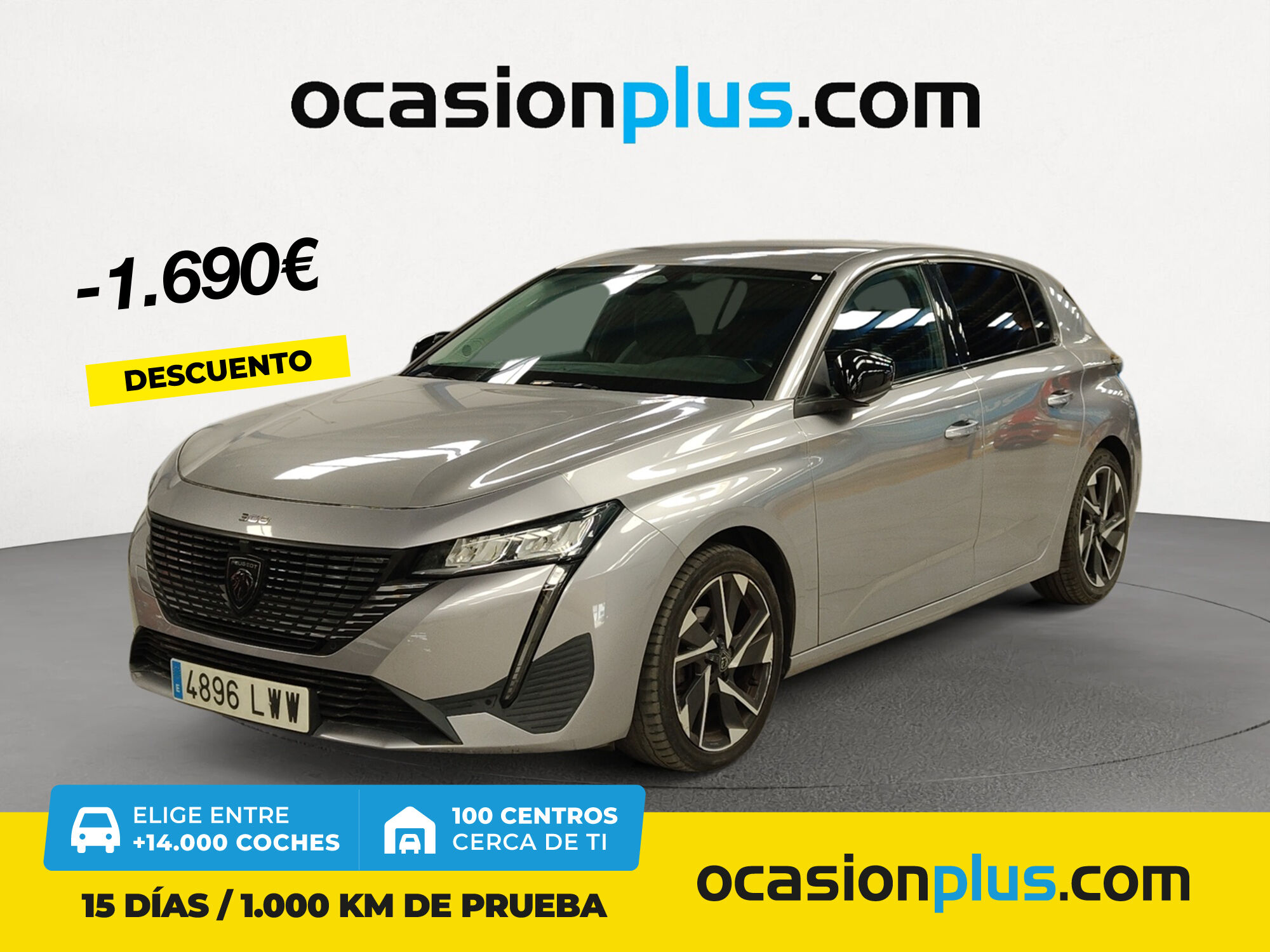 PEUGEOT 308 (PureTech 130 S&S Allure Pack EAT8 96 kW (130 CV)) en Madrid
