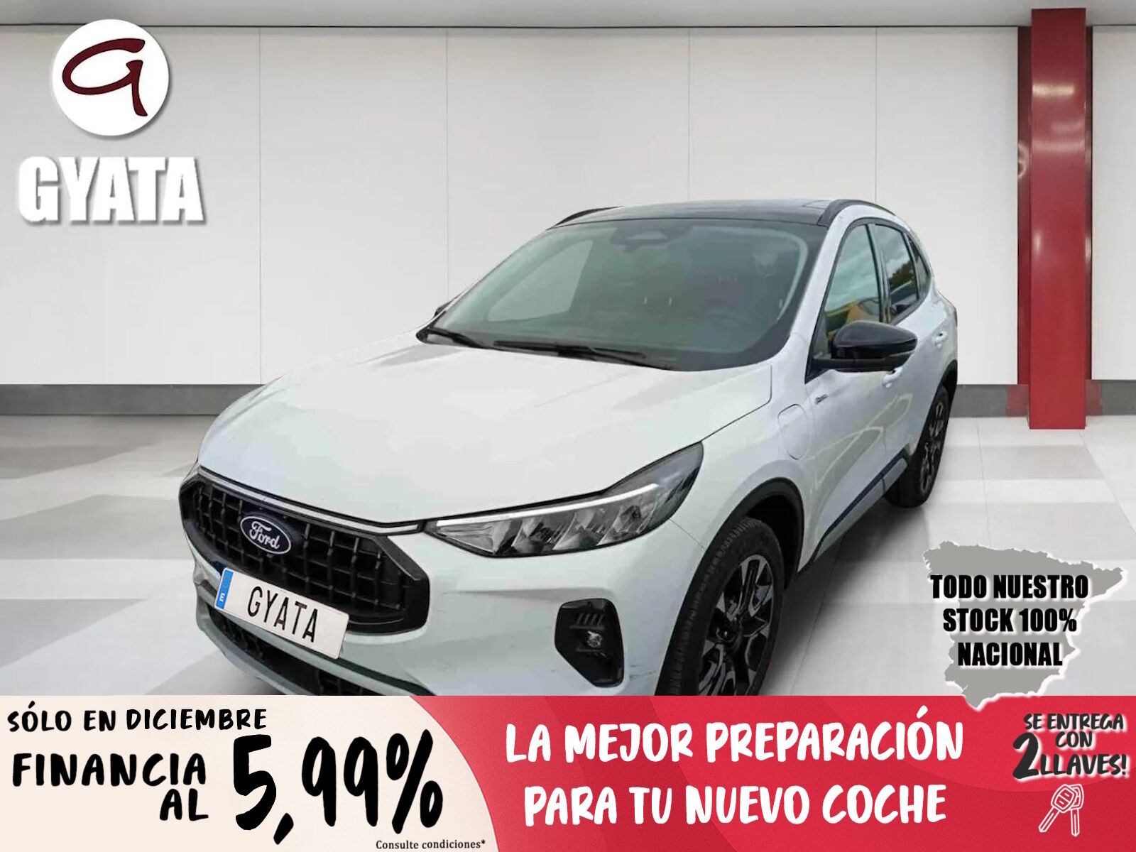 FORD Kuga (2.5 Duratec PHEV Active X 178 kW (243 CV)) en Madrid