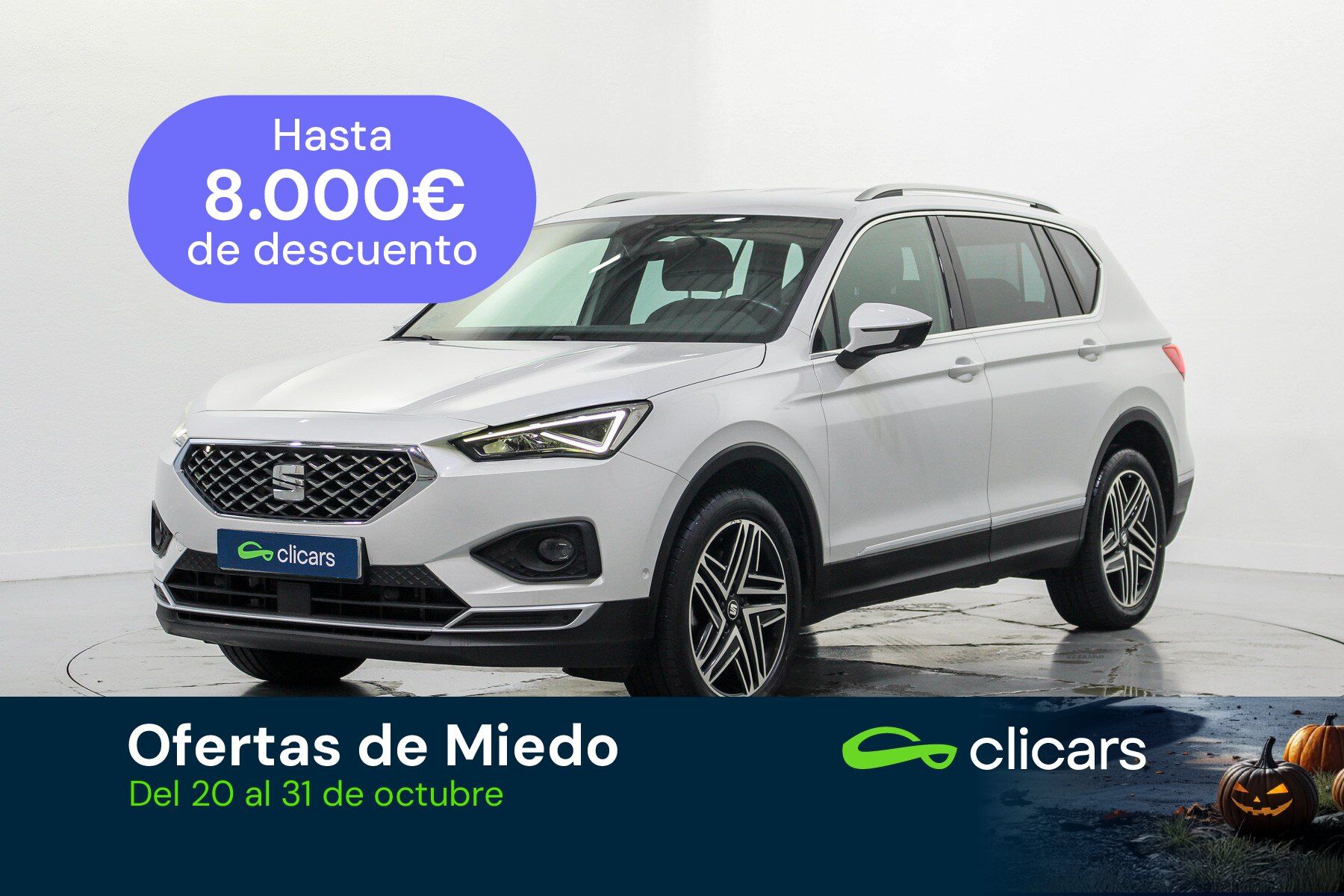 SEAT Tarraco (Tarraco 2.0TDI S&S Xcellence DSG 4Drive 190) en Madrid
