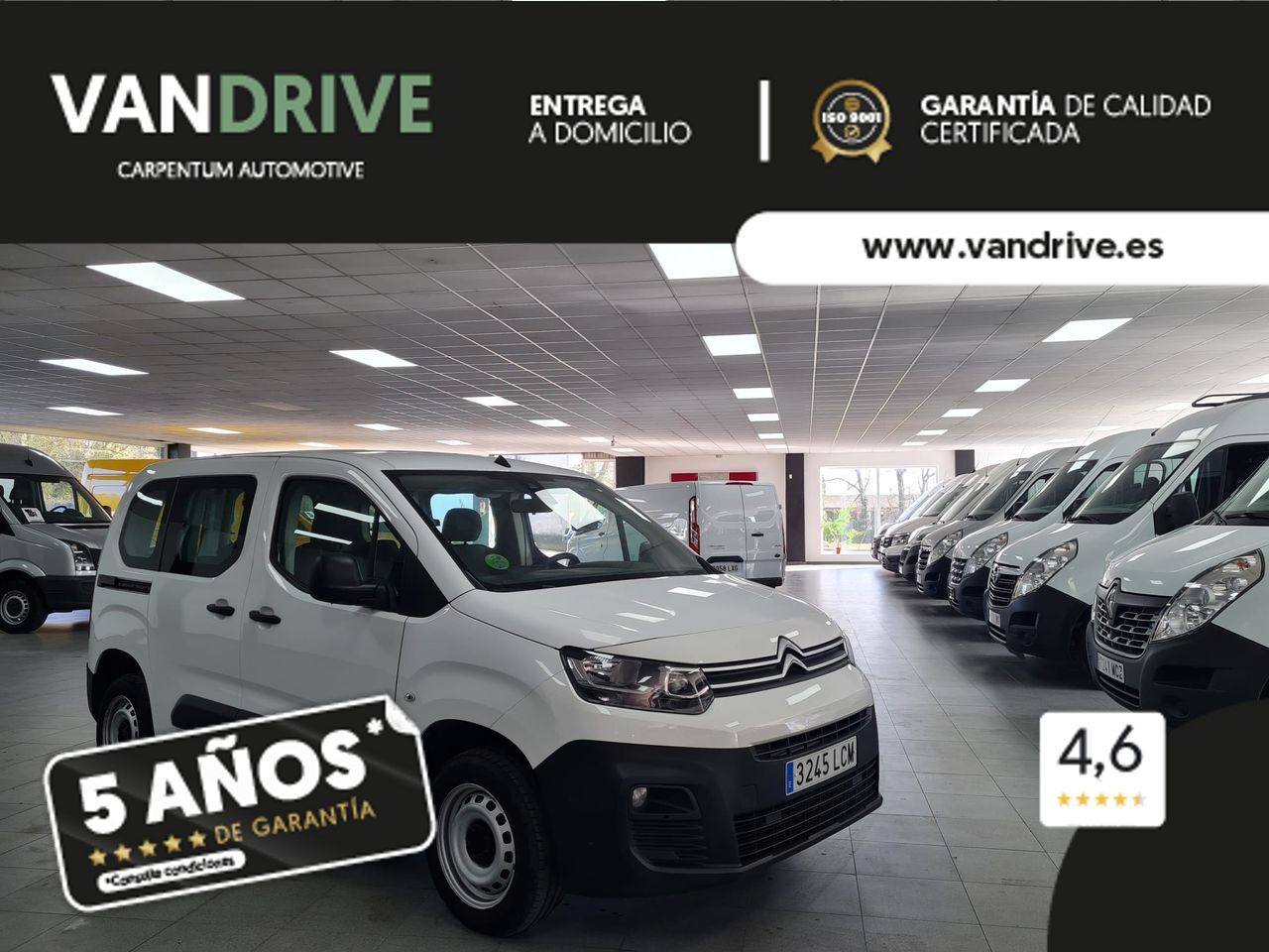 CITROEN Berlingo (COMBI TALLA M BLUEHDI 100CV SSLIVE) en Lugo