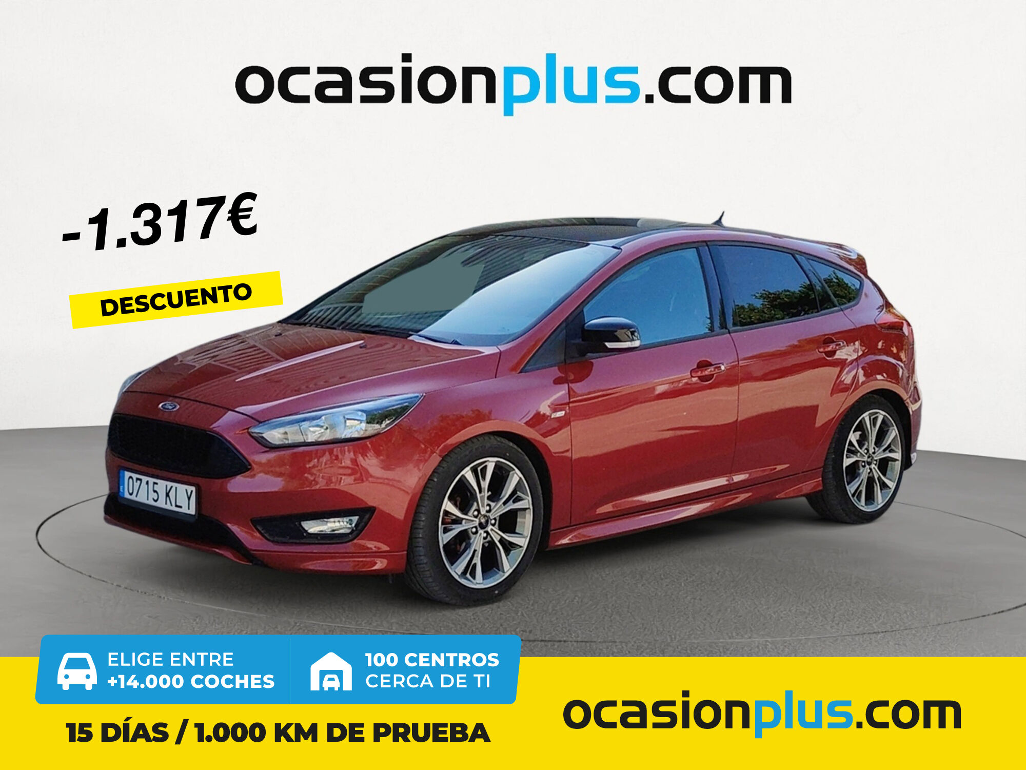FORD Focus (1.0 Ecoboost ST-Line Black&Red 92 kW (125 CV)) en Madrid