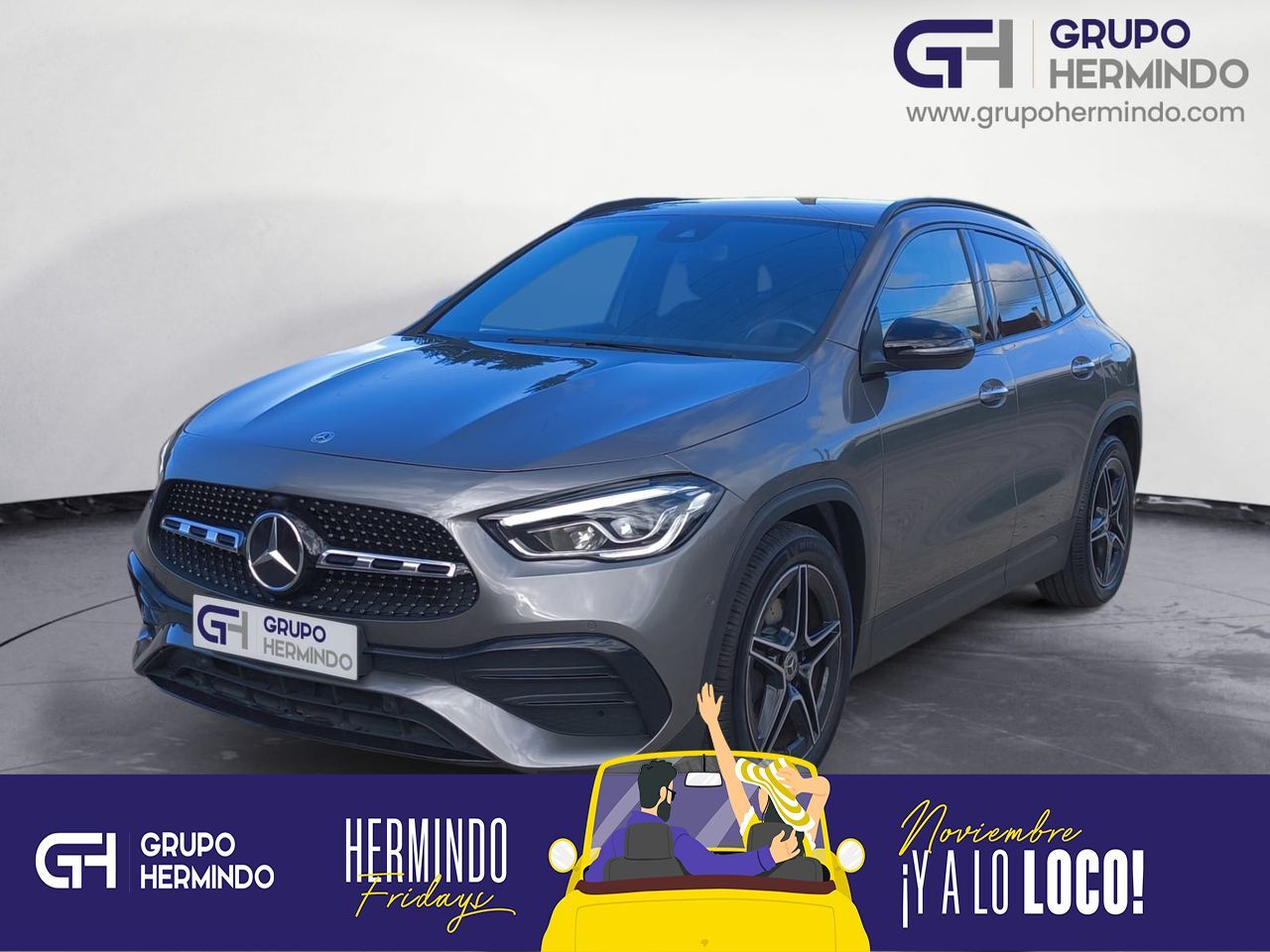 MERCEDES Clase GLA (200 D AMG LINE) en Pontevedra