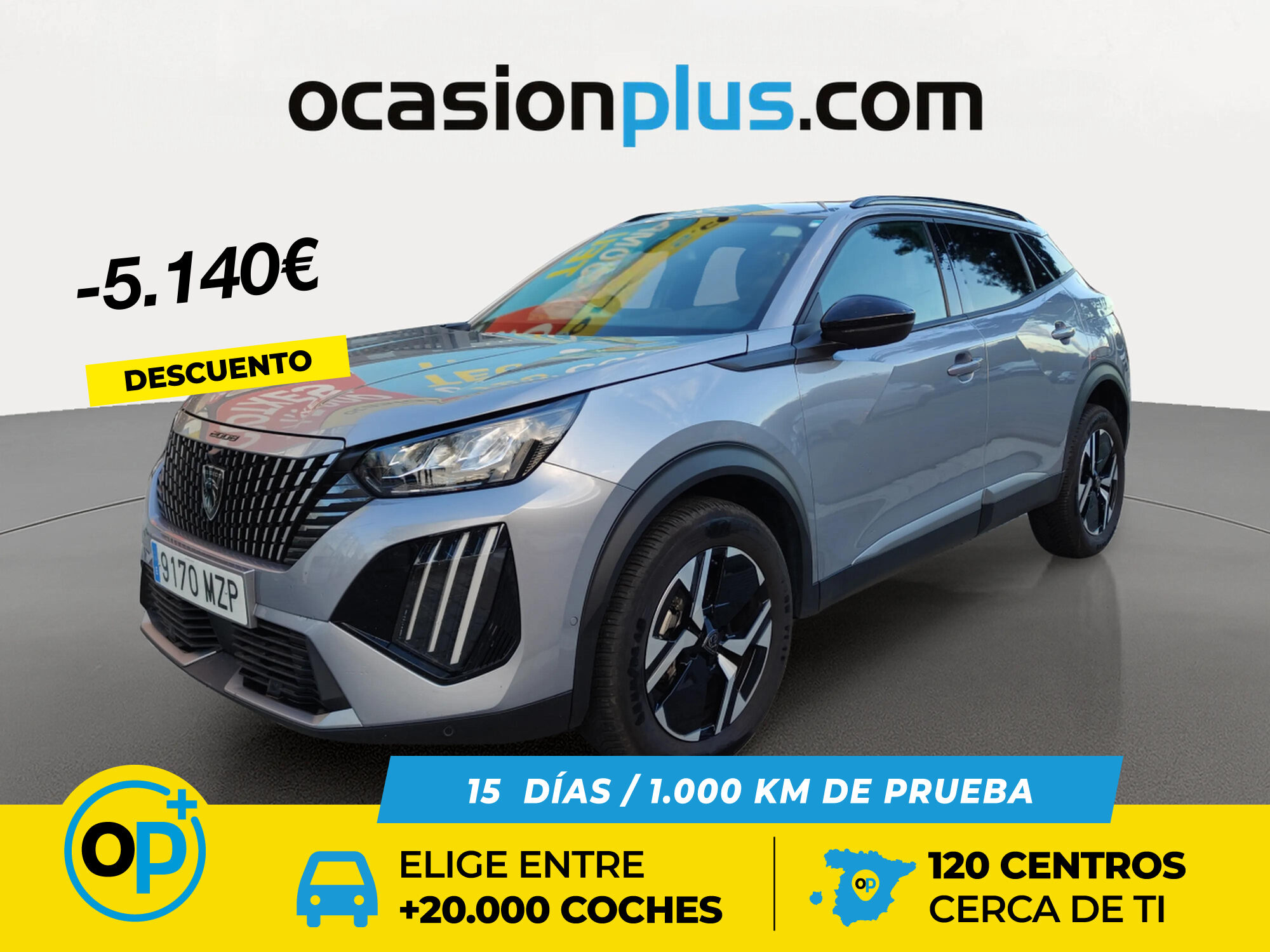 PEUGEOT 2008 (Allure Hybrid eDCS6 107 kW (145 CV)) en Madrid