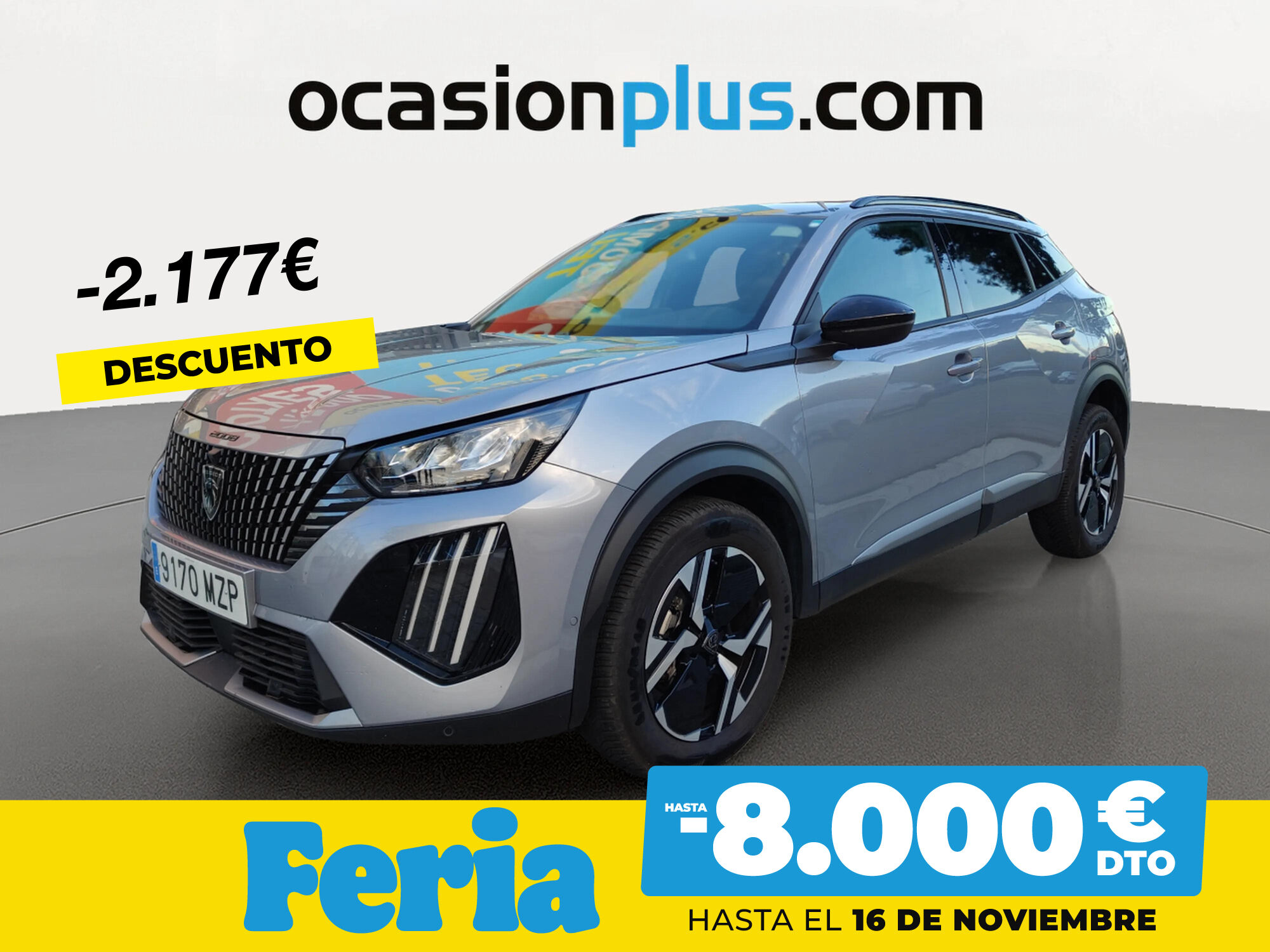 PEUGEOT 2008 (Allure Hybrid eDCS6 107 kW (145 CV)) en Madrid