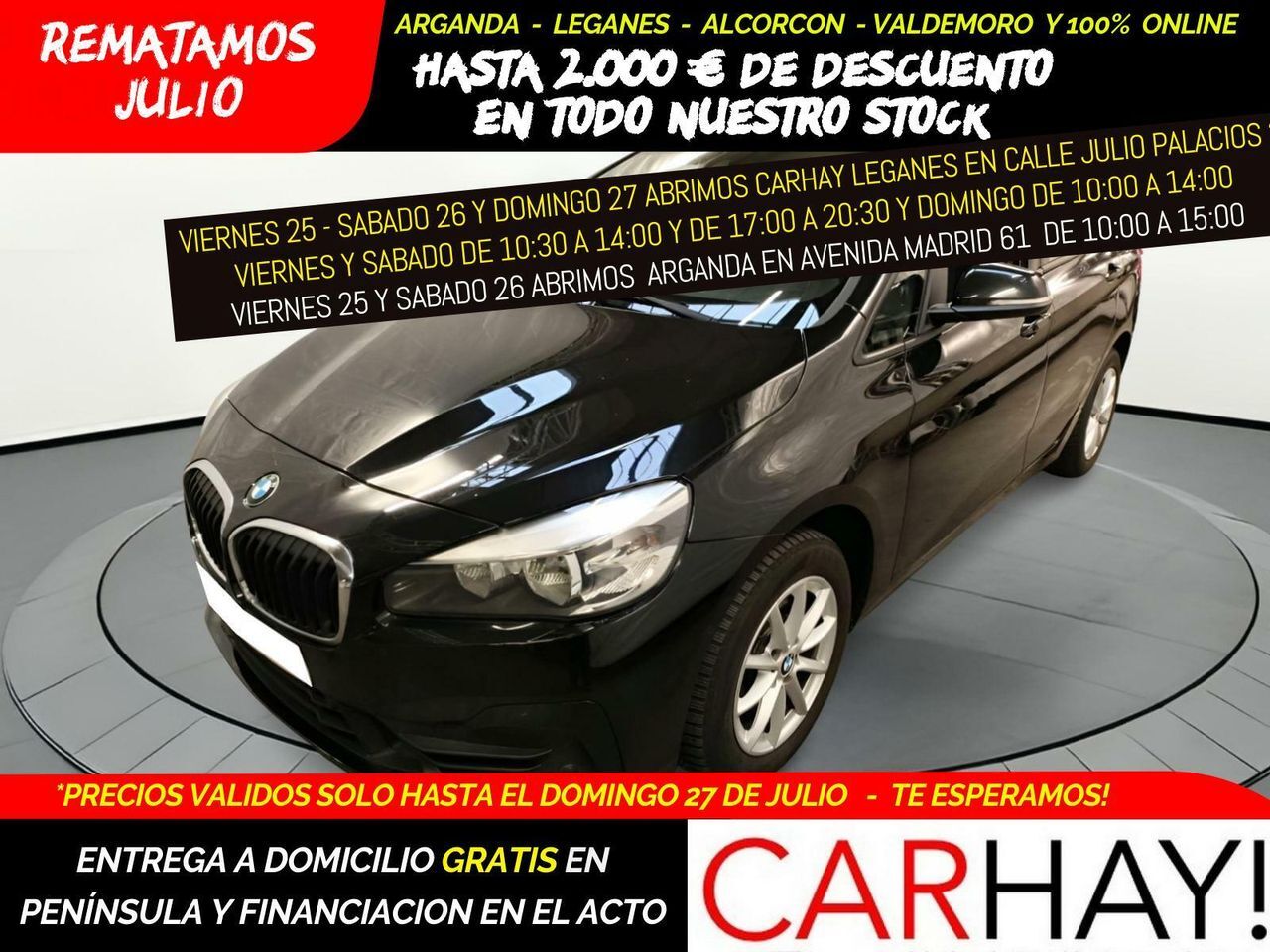 BMW Serie 2 (218 D ADBLUE) en Madrid