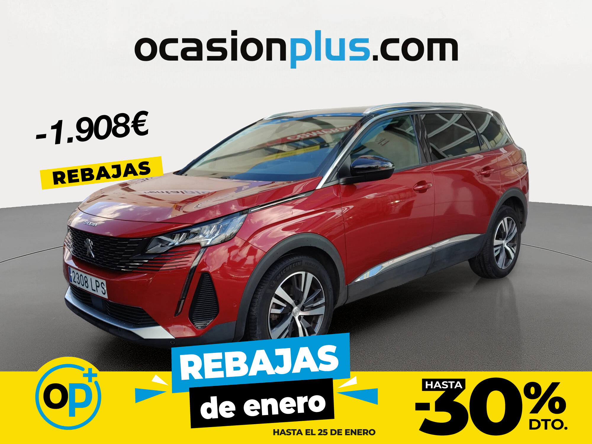 PEUGEOT 5008 (PureTech 130 S&S Allure Pack EAT8 96 kW (130 CV)) en Madrid