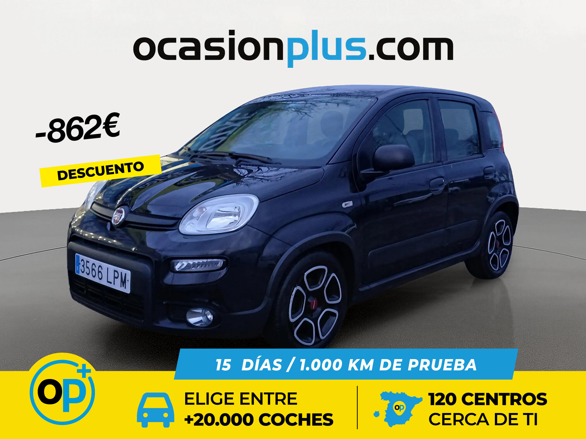 FIAT Panda (1.0 Hybrid GSE City Life 51 kW (70 CV)) en Madrid