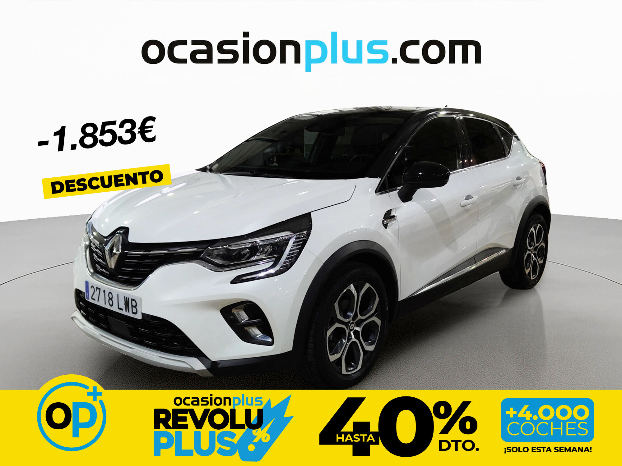 Foto del RENAULT Captur TCe GPF Micro Híbrido Fast Track 103kW