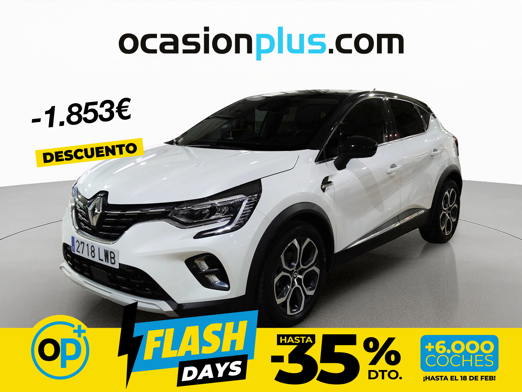Foto del RENAULT Captur TCe GPF Micro Híbrido Fast Track 103kW