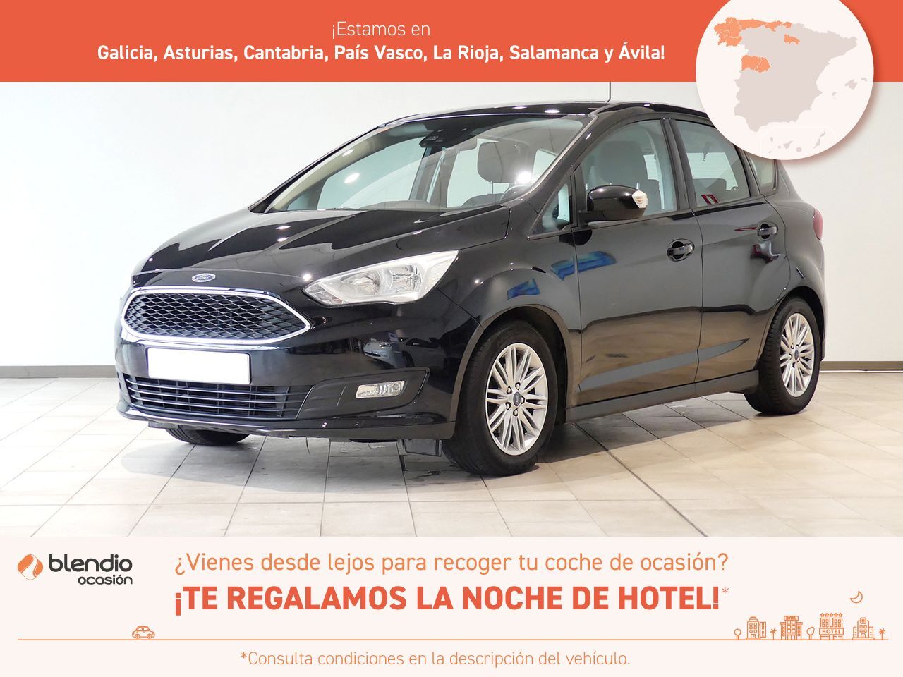 FORD C-Max (1.0 Ecoboost Auto-S&S Trend+ 125) en Cantabria
