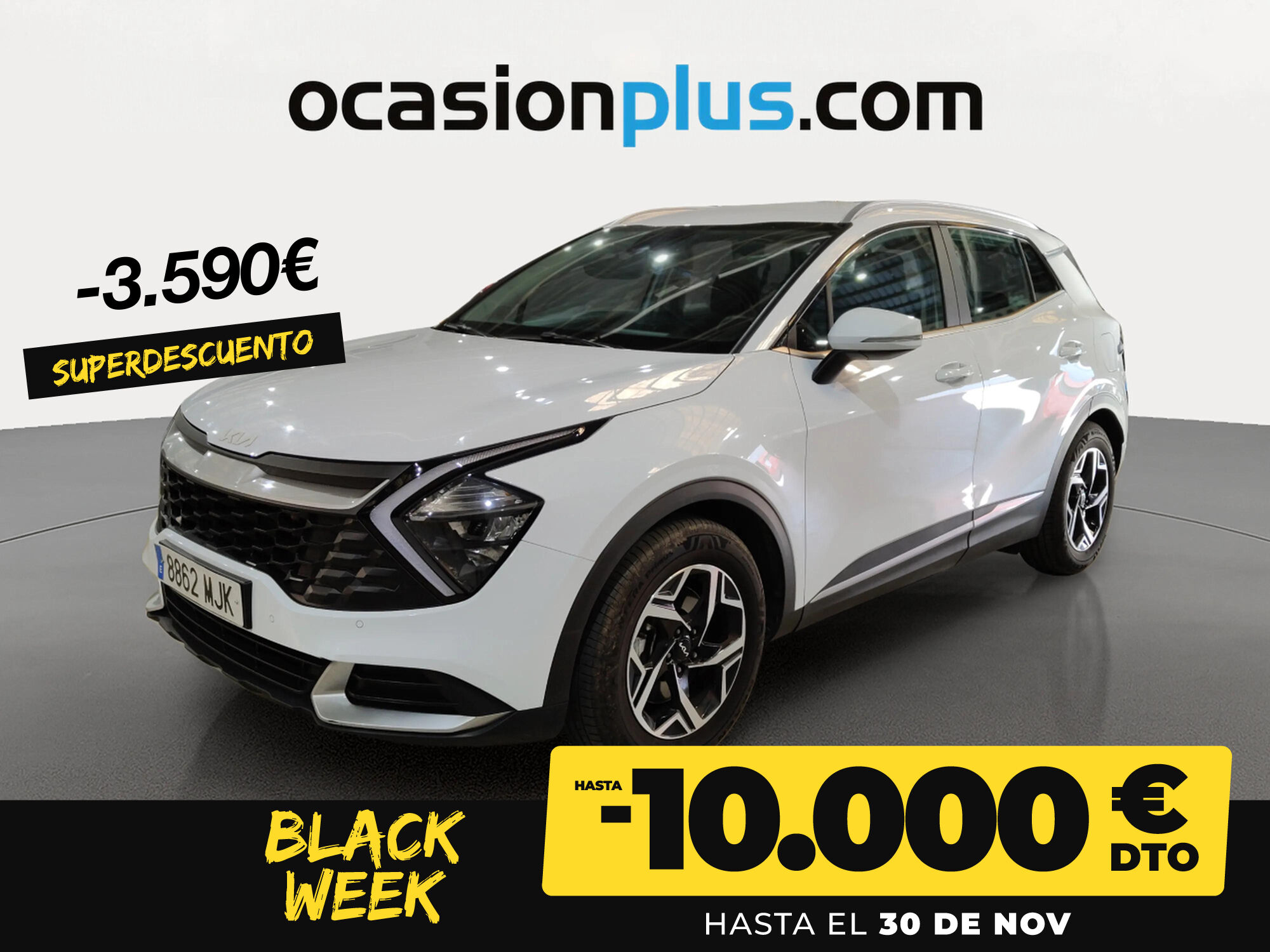 KIA Sportage (1.6 CRDi MHEV Business 4x2 100 kW (136 CV)) en Madrid