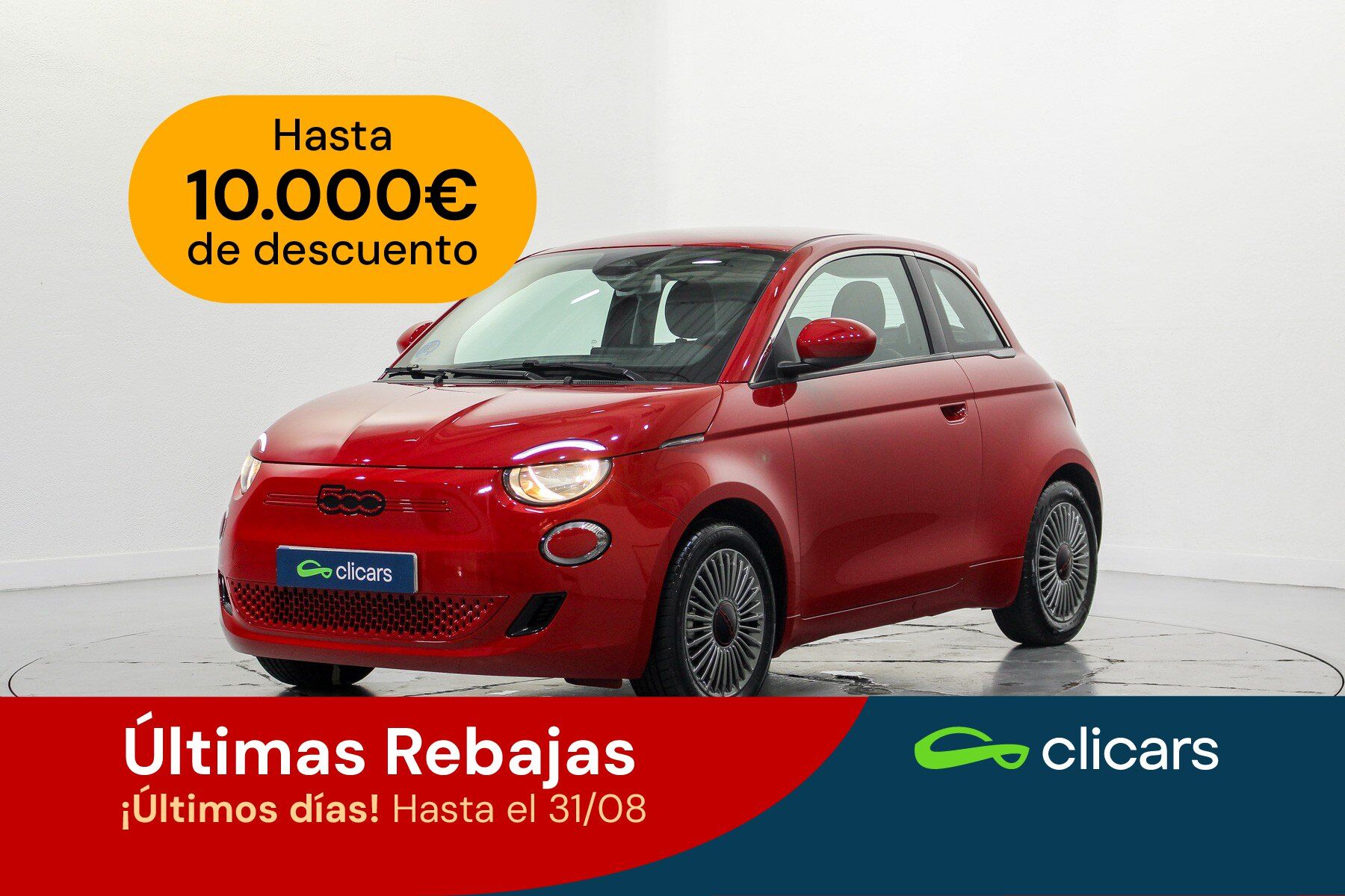 FIAT 500 (500e Red 70KW) en Madrid