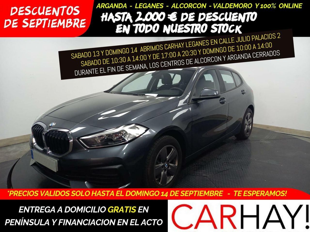 BMW Serie 1 (HATCH 116 d AdBlue) en Madrid