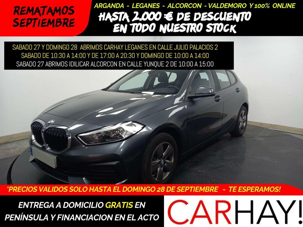 BMW Serie 1 (HATCH 116 d AdBlue) en Madrid