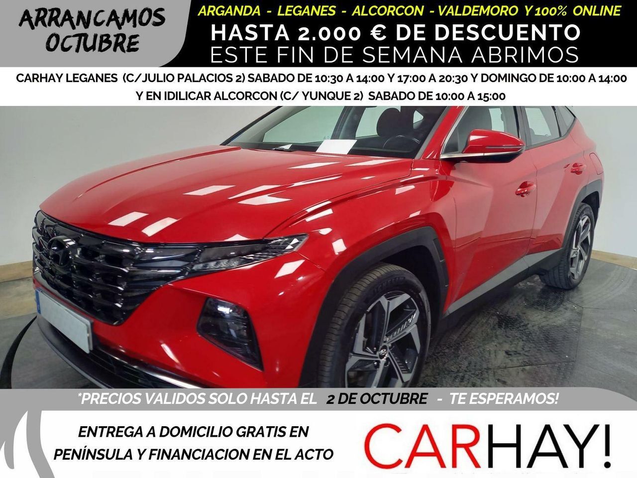 HYUNDAI Tucson (1.6 TGDI PHEV 195KW MAXX AUTO 4X4) en Madrid
