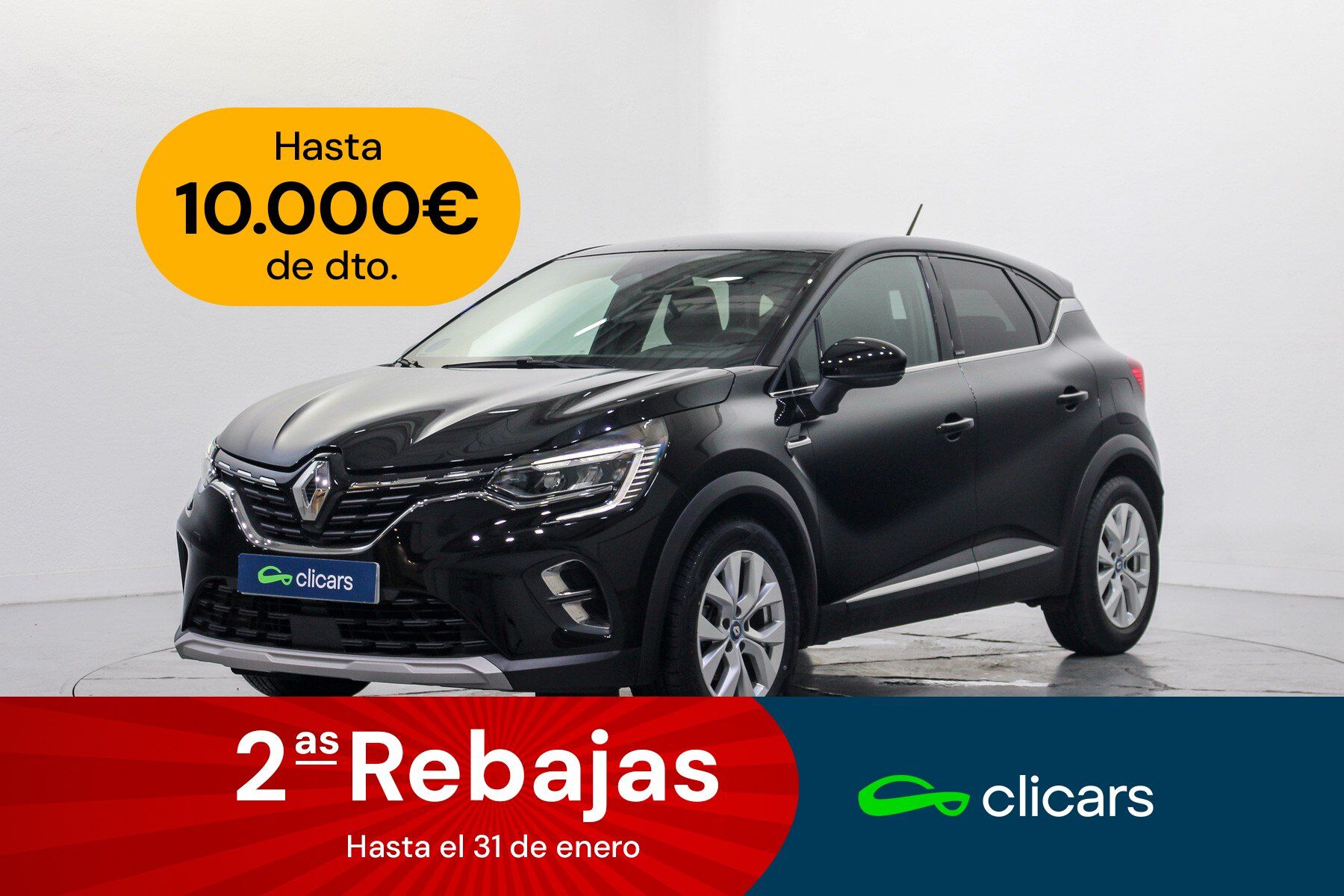 RENAULT Captur (Captur E-TECH Híbrido Enchufable Zen 117kW) en Madrid