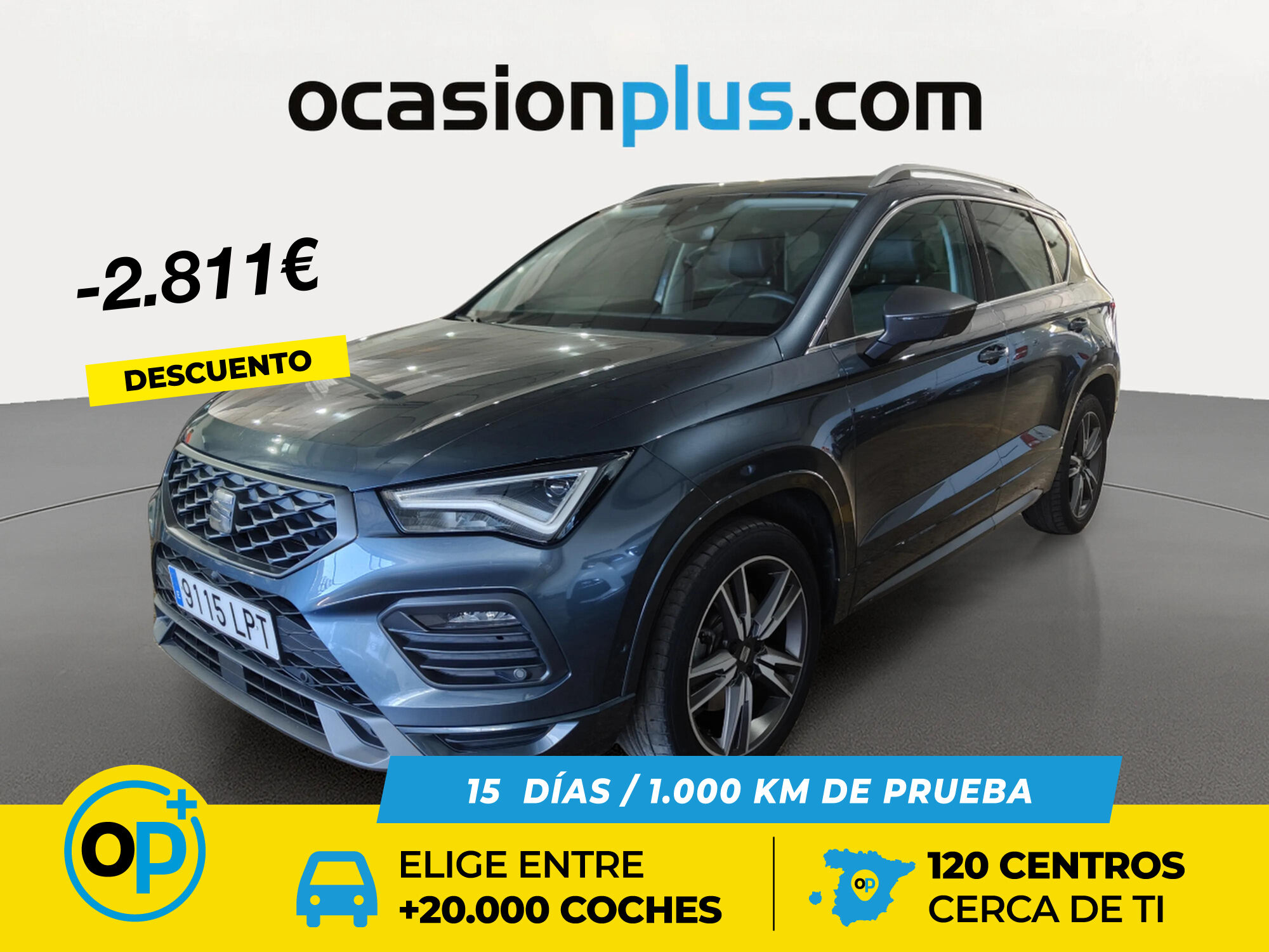 SEAT Ateca (1.5 TSI S&S FR Go DSG 110 kW (150 CV)) en Madrid