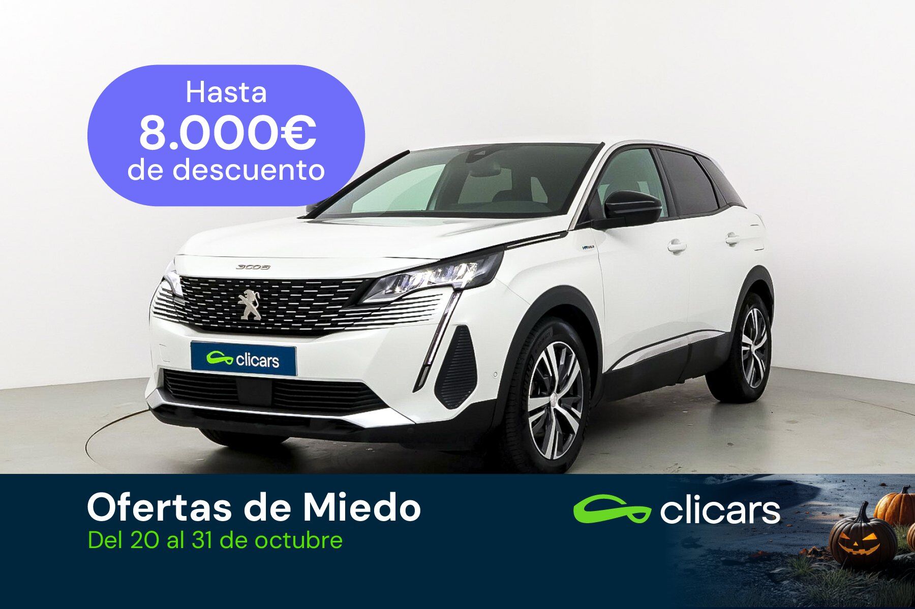 PEUGEOT 3008 (3008 HYB PHEV 225 Allure Pack e-EAT8) en Madrid