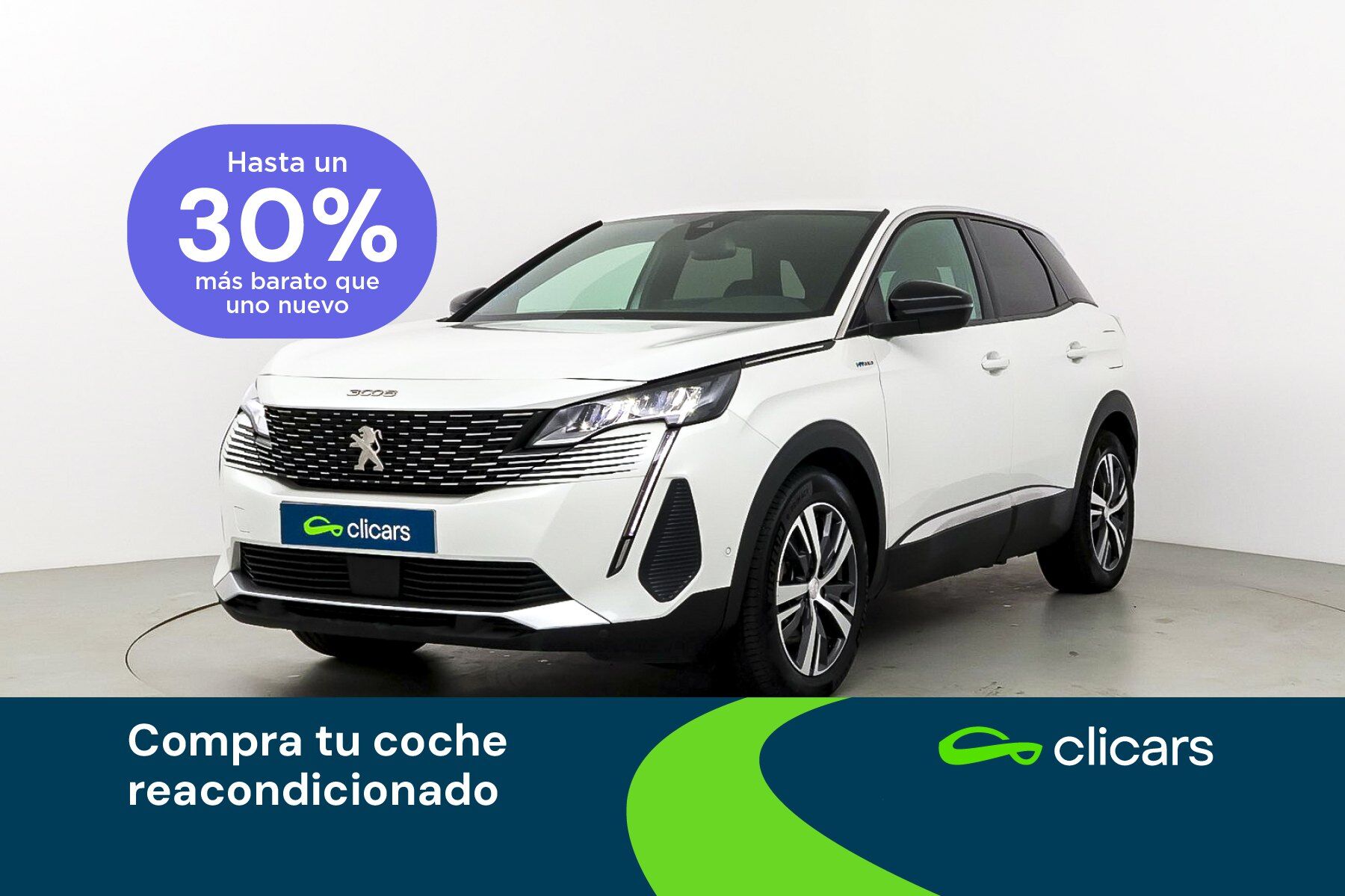 PEUGEOT 3008 (3008 HYB PHEV 225 Allure Pack e-EAT8) en Madrid