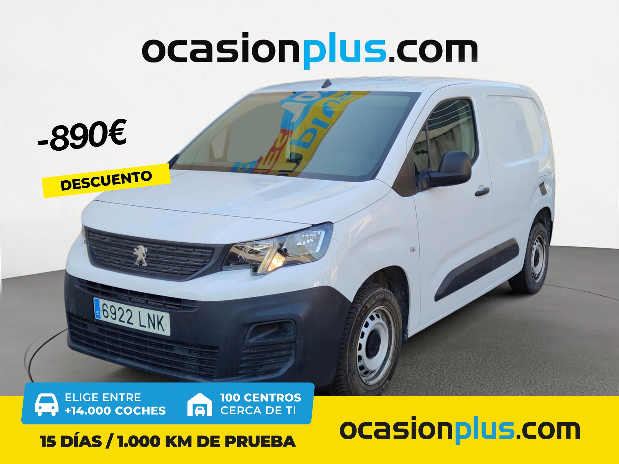 PEUGEOT Partner (Furgon BlueHDi 100 Pro Standard 600kg 73 kW (98 CV)) en Ma
