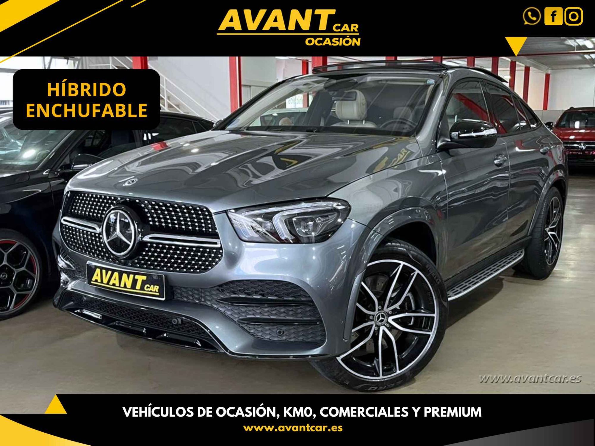 MERCEDES Clase GLE (GLE Coupé 350de 4Matic Aut.) en Palmas, Las