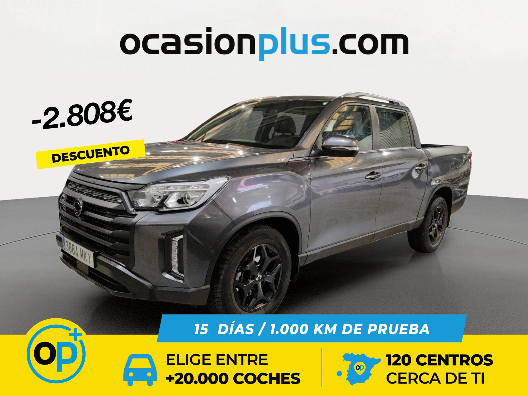 SSANGYONG KGM Musso Sports (D22DTR Limited 4x4 Auto 149 kW (202 CV)) en Mad