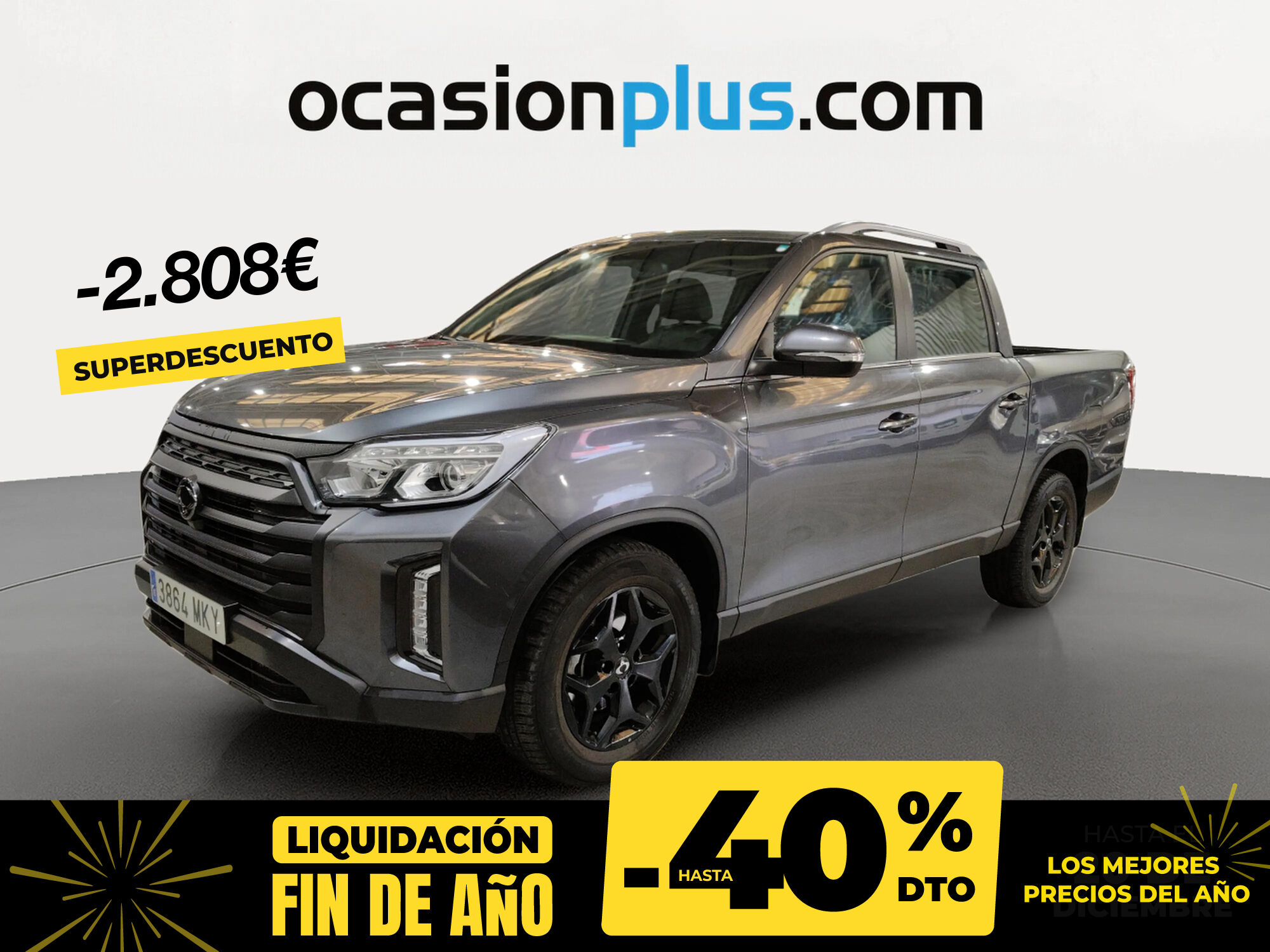 SSANGYONG KGM Musso Sports (D22DTR Limited 4x4 Auto 149 kW (202 CV)) en Mad