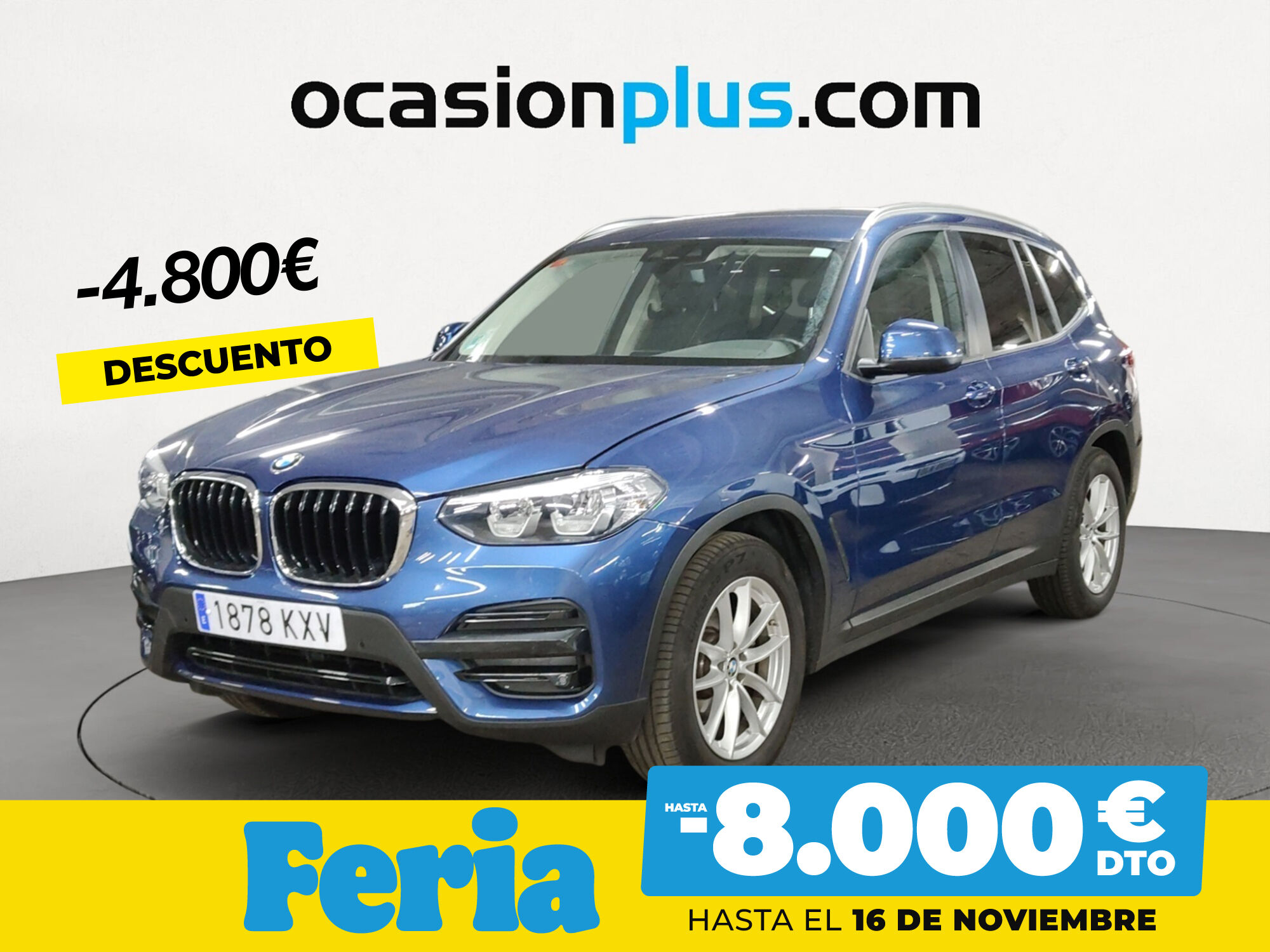 BMW X3 (xDrive20d 140 kW (190 CV)) en Madrid