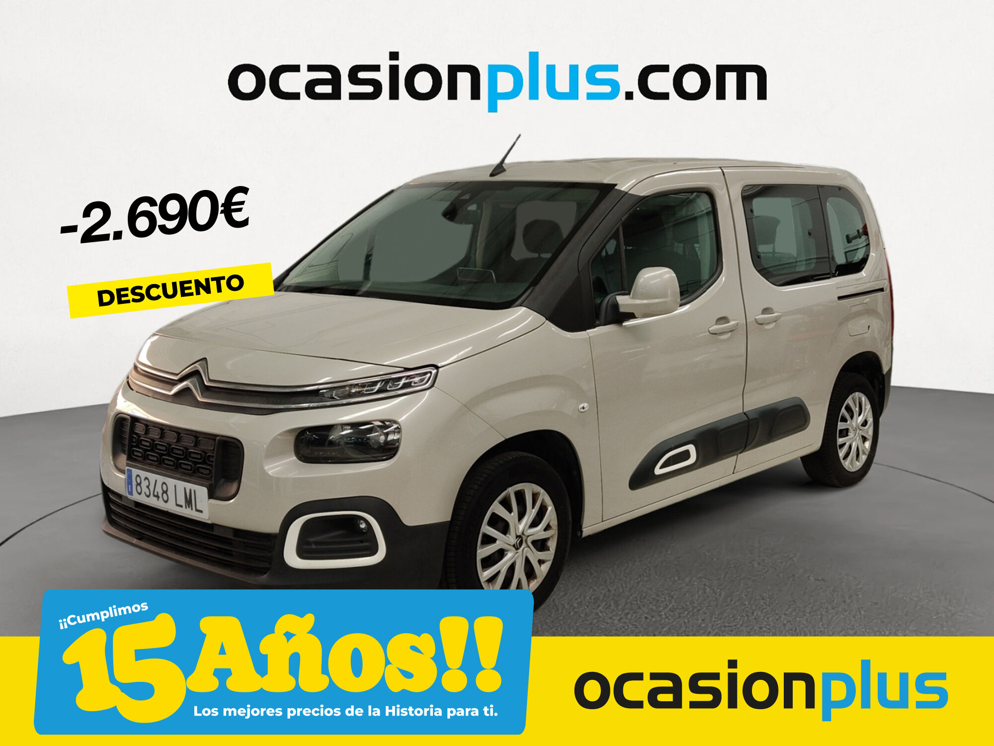 CITROEN Berlingo (Combi BlueHDi 100 Talla M Feel 75 kW (102 CV)) en Madrid