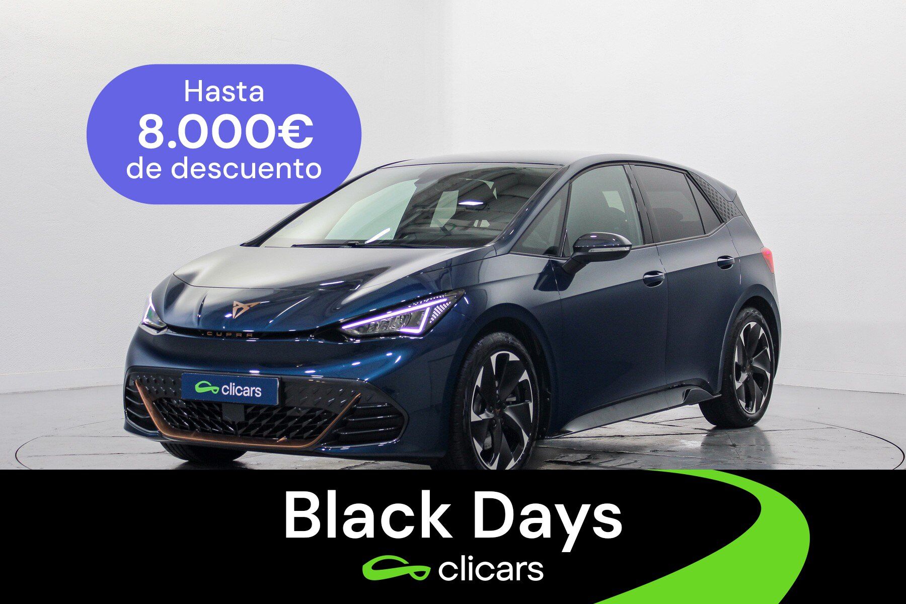 CUPRA Born (Born e-Boost Pack 170kW 59kwh Advanced Plus) en Madrid