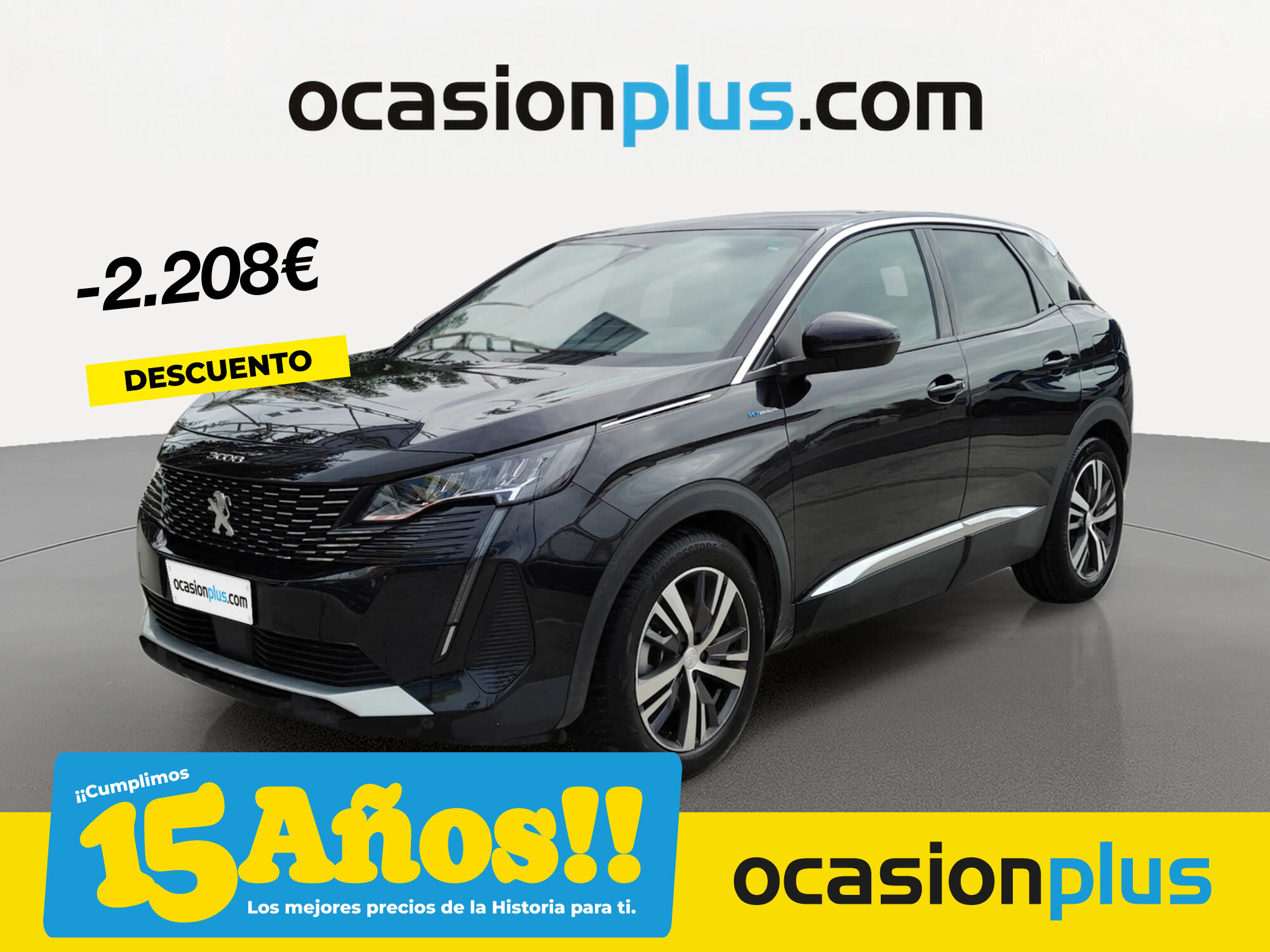PEUGEOT 3008 (Hybrid 300 Allure Pack e-EAT8 221 kW (300 CV)) en Madrid