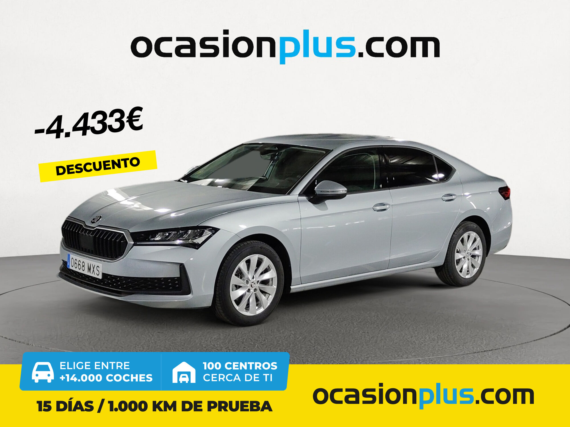 SKODA Superb (1.5 TSI m-HEV Essence DSG 110 kW (150 CV)) en Madrid