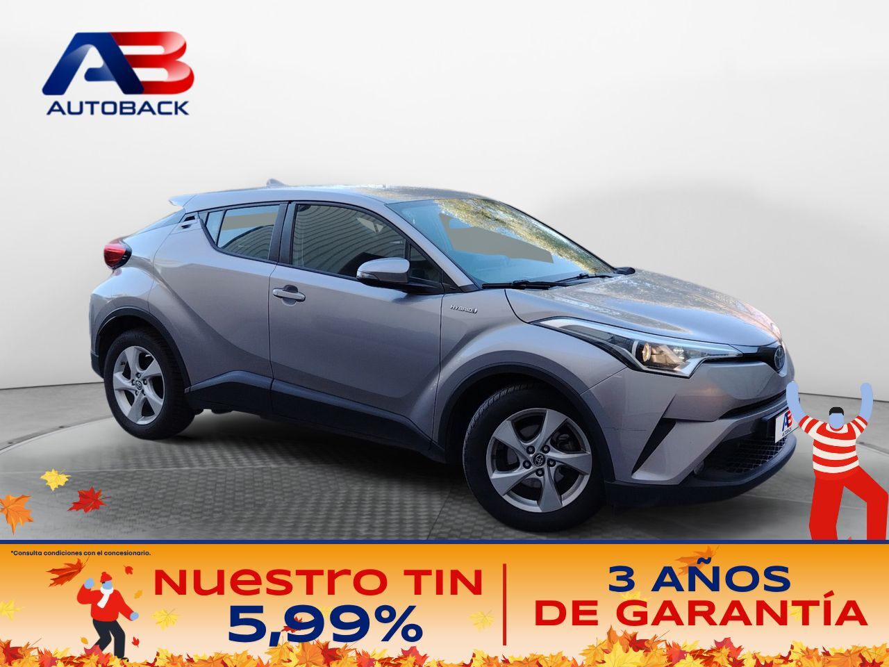 TOYOTA C-HR (1.8 125H Advance) en Madrid