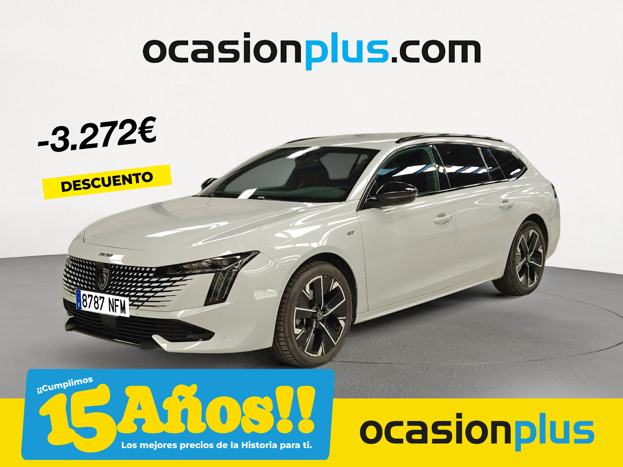 PEUGEOT 508 (BlueHDi 130 S&S GT EAT8 96 kW (130 CV)) en Madrid
