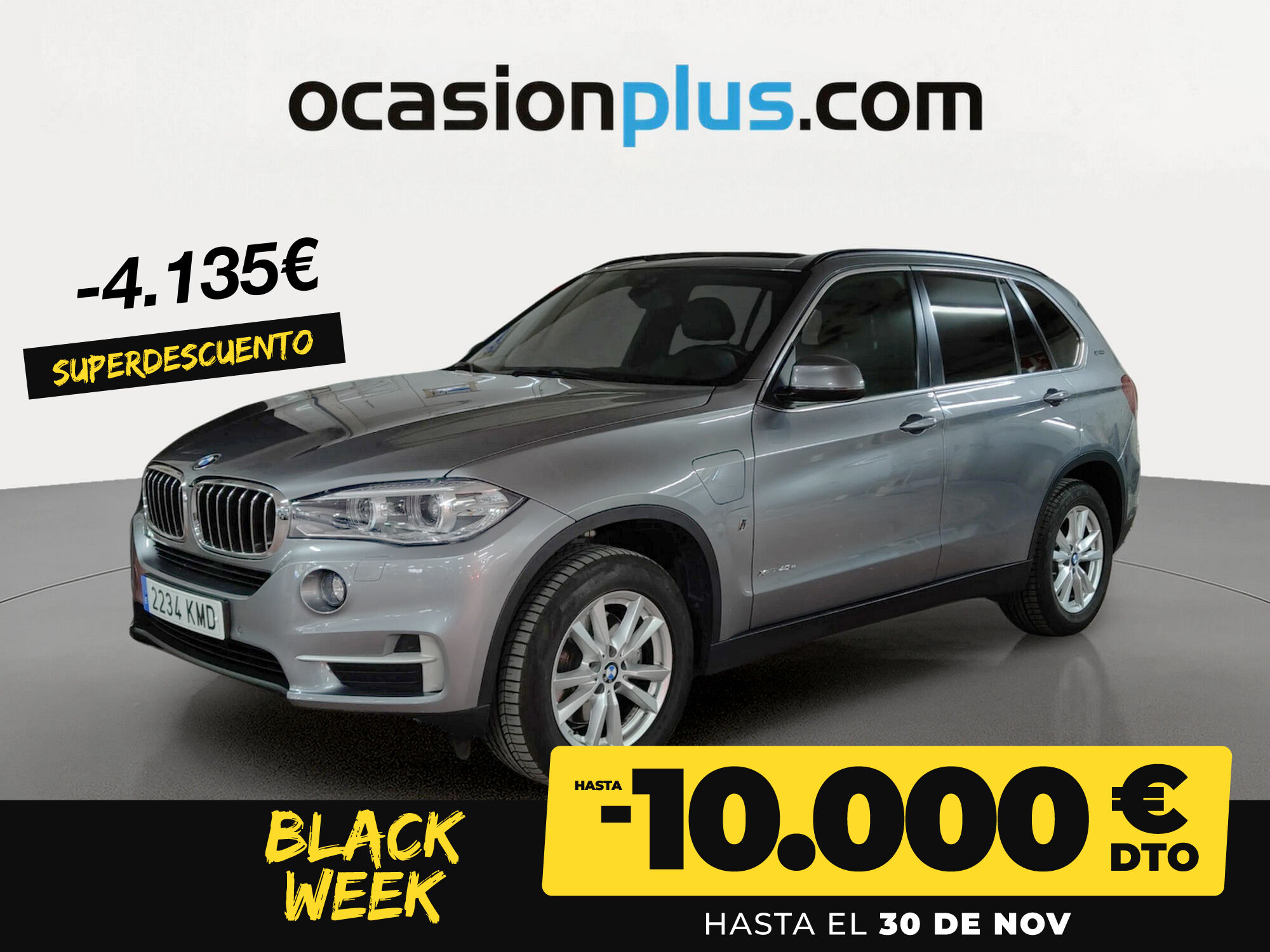 BMW X5 (xDrive40e iPerformance 230 kW (313 CV)) en Madrid