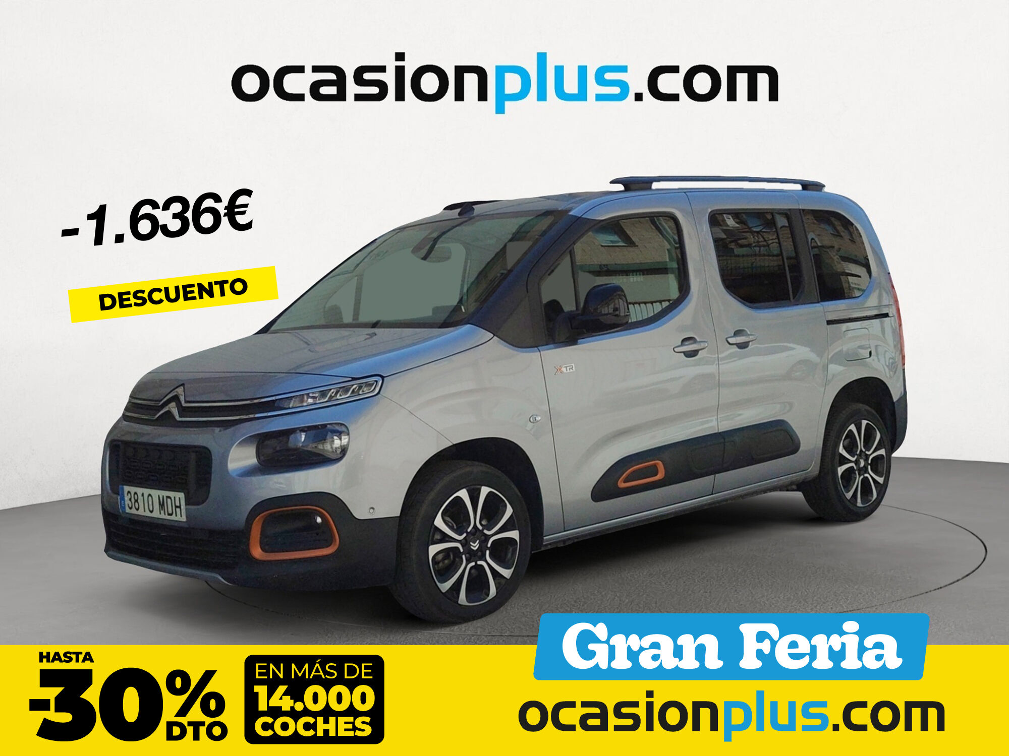 CITROEN Berlingo (BlueHDi 100 S&S Talla M Shine 75 kW (102 CV)) en Madrid
