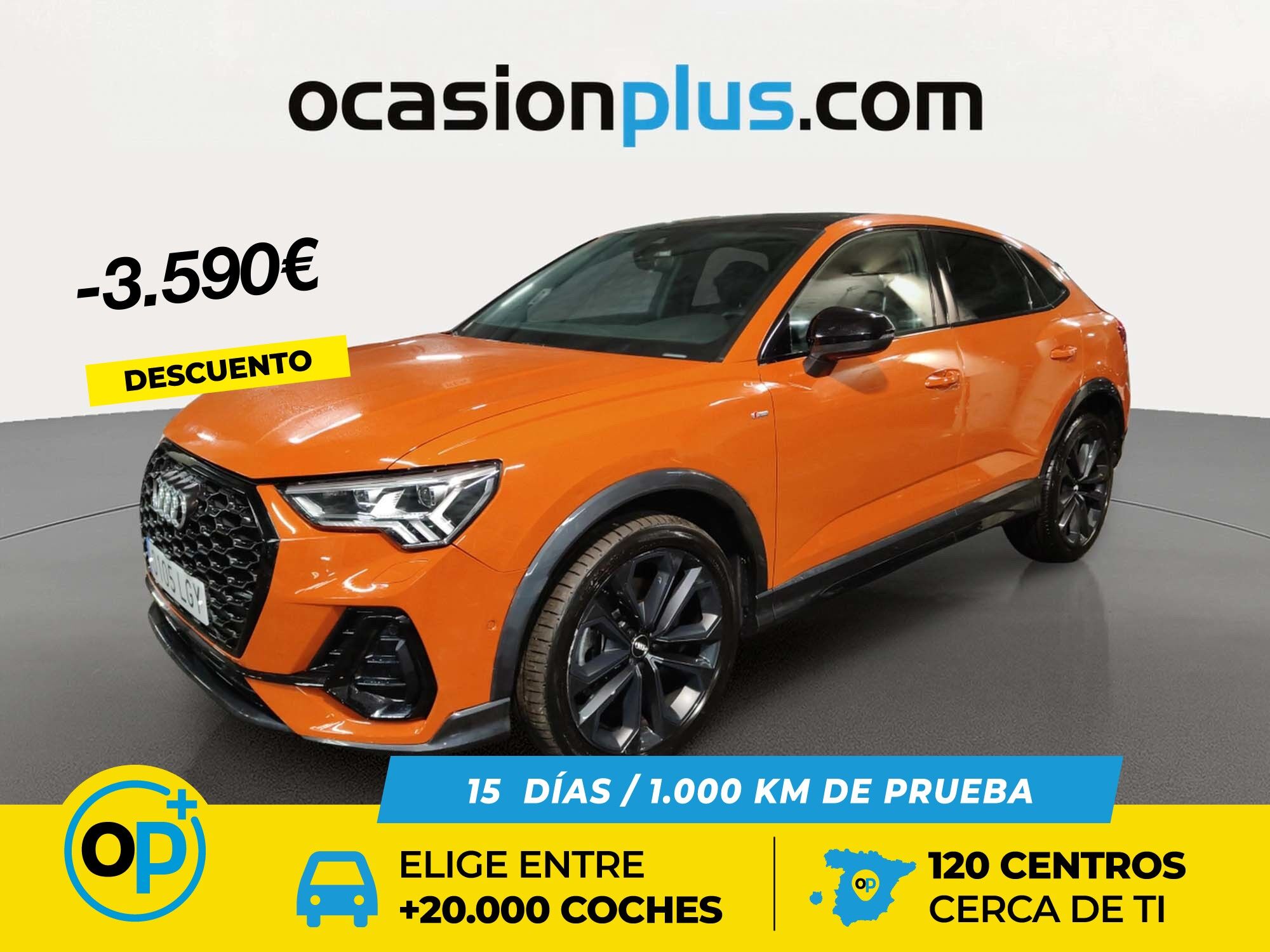 AUDI Q3 (Black line 40 TDI quattro 140 kW (190 CV) S tronic) en Madrid