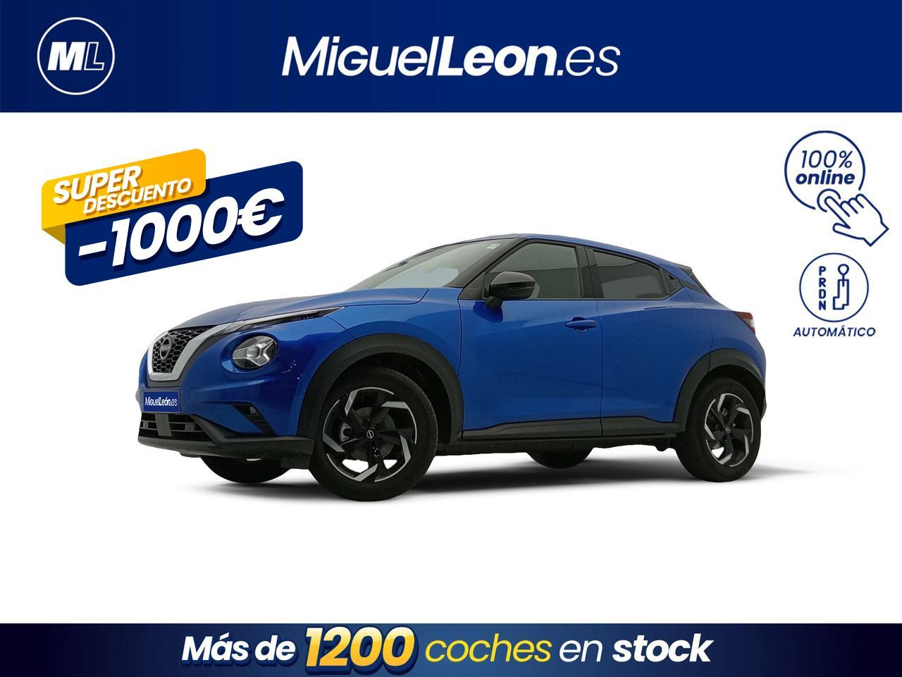 NISSAN Juke (DIG-T 84 kW (114 CV) DCT 7V N-Connecta) en Palmas, Las